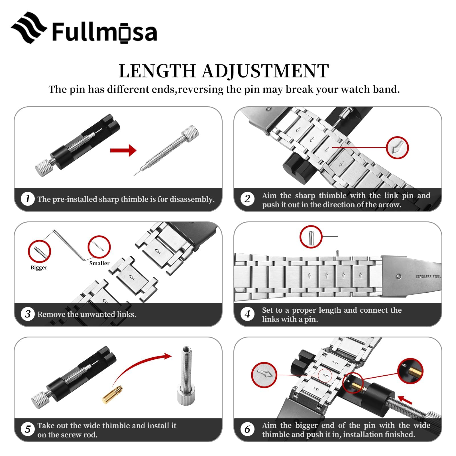 Fullmosa Compatible Metal Apple Watch Bands 46Mm 45Mm 44Mm 42Mm 49Mm 41Mm 40Mm 38Mm,Iwatch Band With Case For Apple Watch Ultra