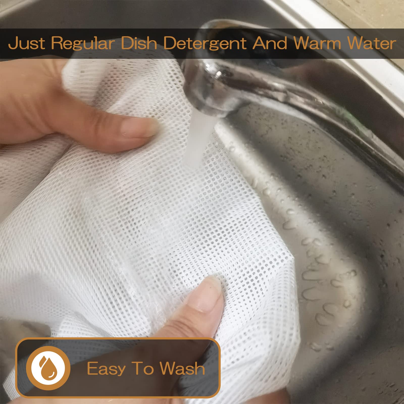 (12 Pack) Silicone Dehydrator Sheets, Dostk Premium Non Stick Silicone Mesh For Fruit Dehydrator, Dehydrator Tray Liner Reusable (14 X 14 Inch)