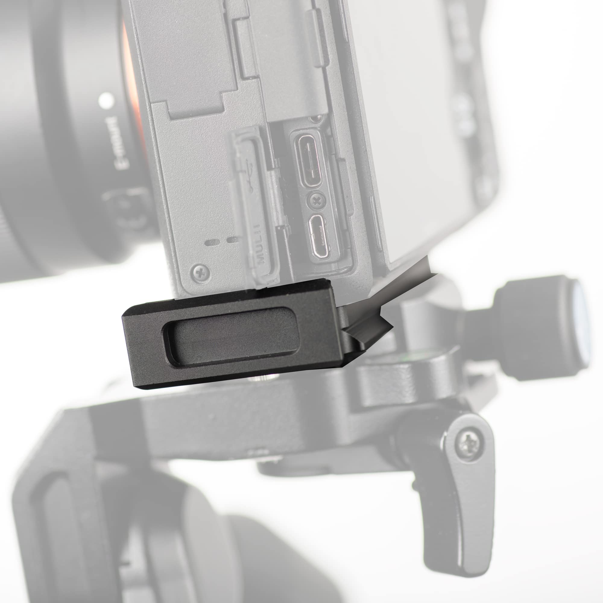 Slik I Bracket Arca Compatible Quick Release Plate For Mirrorless Canon R, Nikon Z And Sony A7 Series Cameras, Black (618 750)