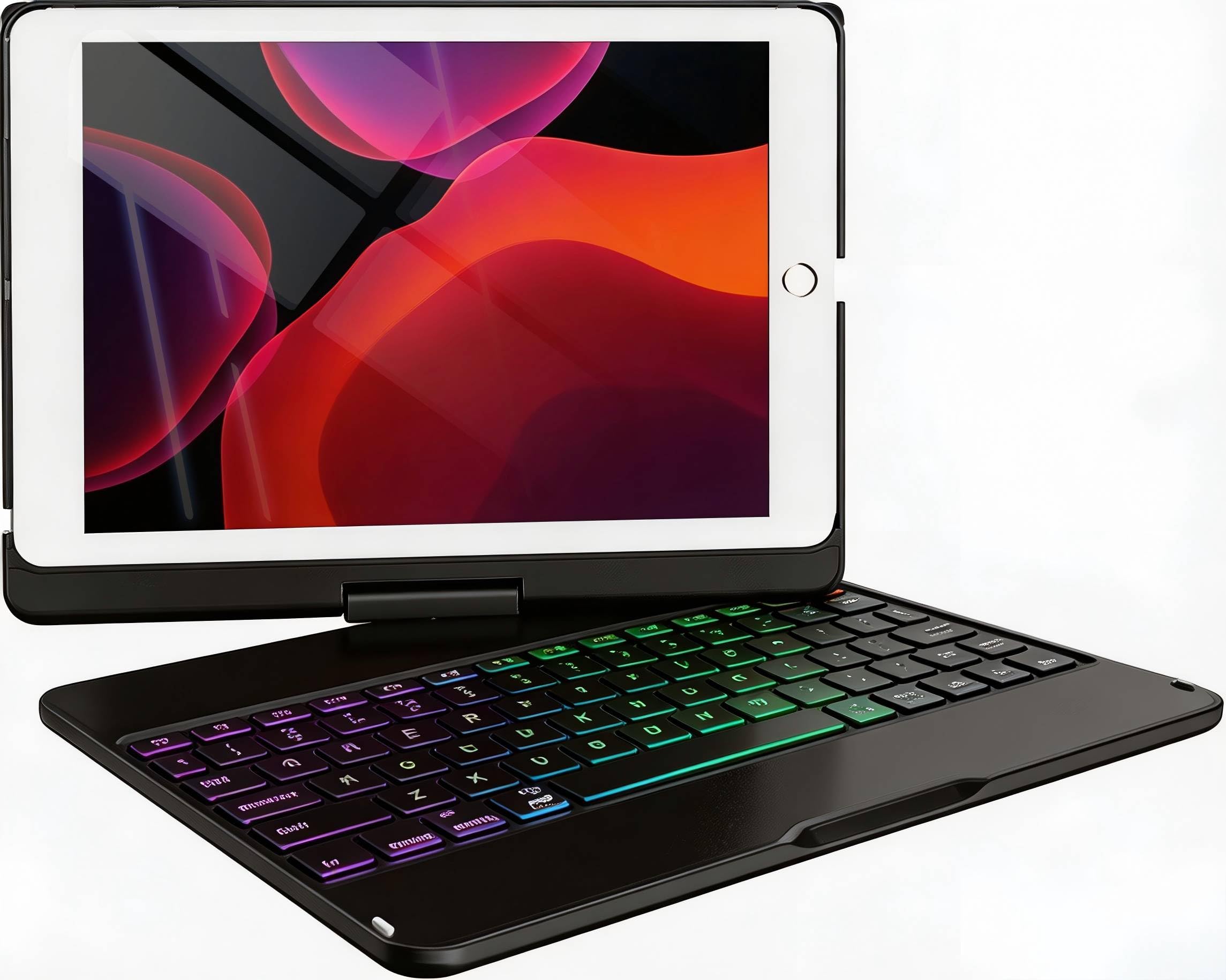 MMK for iPad 6th Generation Case with Keyboard, Black