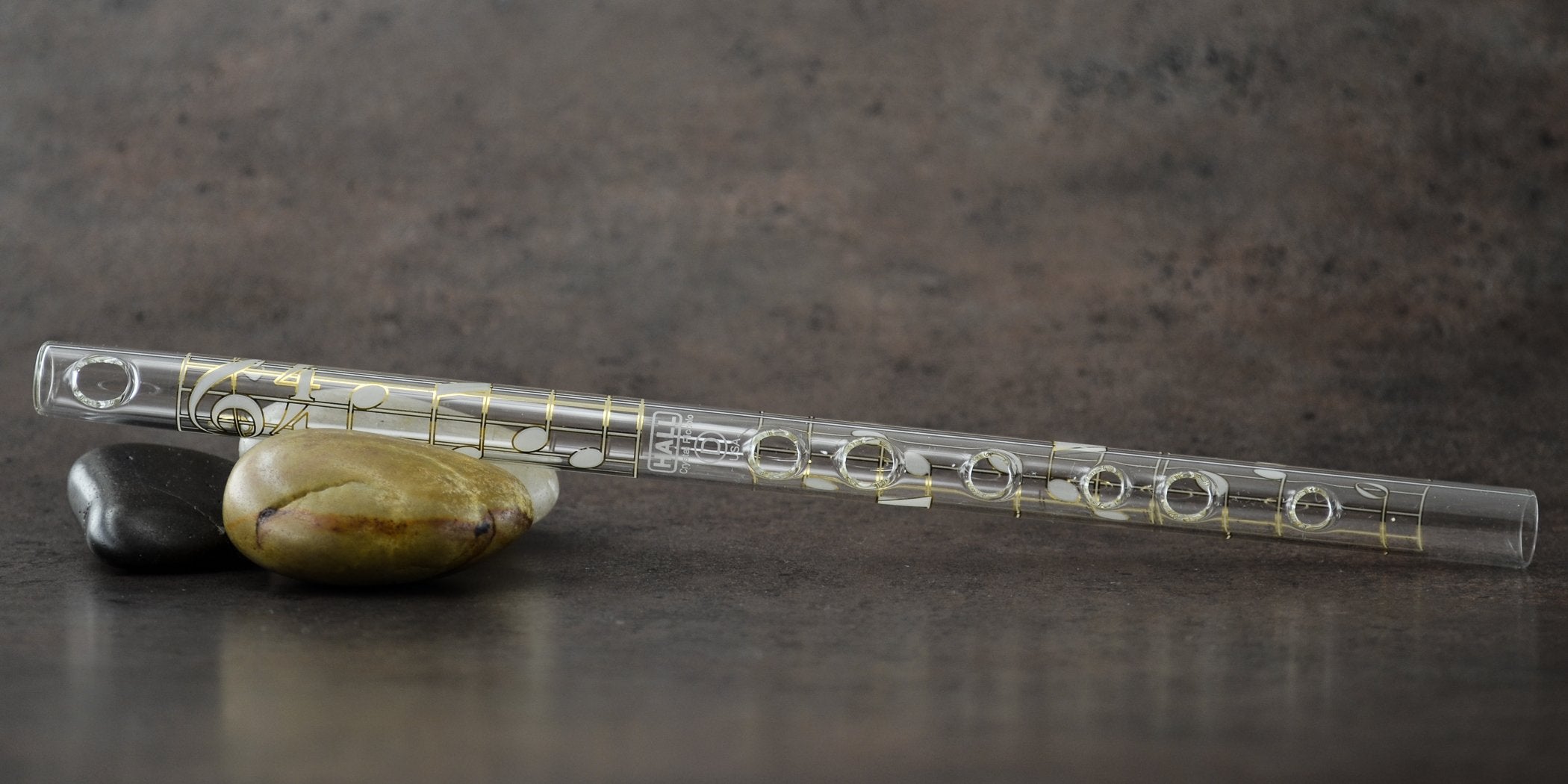 Hall Crystal Flute 11007  Inline Glass Piccolo In D  Melody