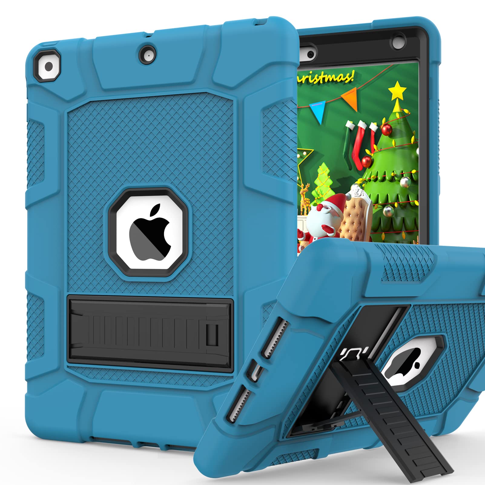 Rantice Ipad 9Th Generation Case, Ipad 8Th Generation Case, Ipad 7Th Generation Case, Hybrid Shockproof Drop Protection Cover Wi