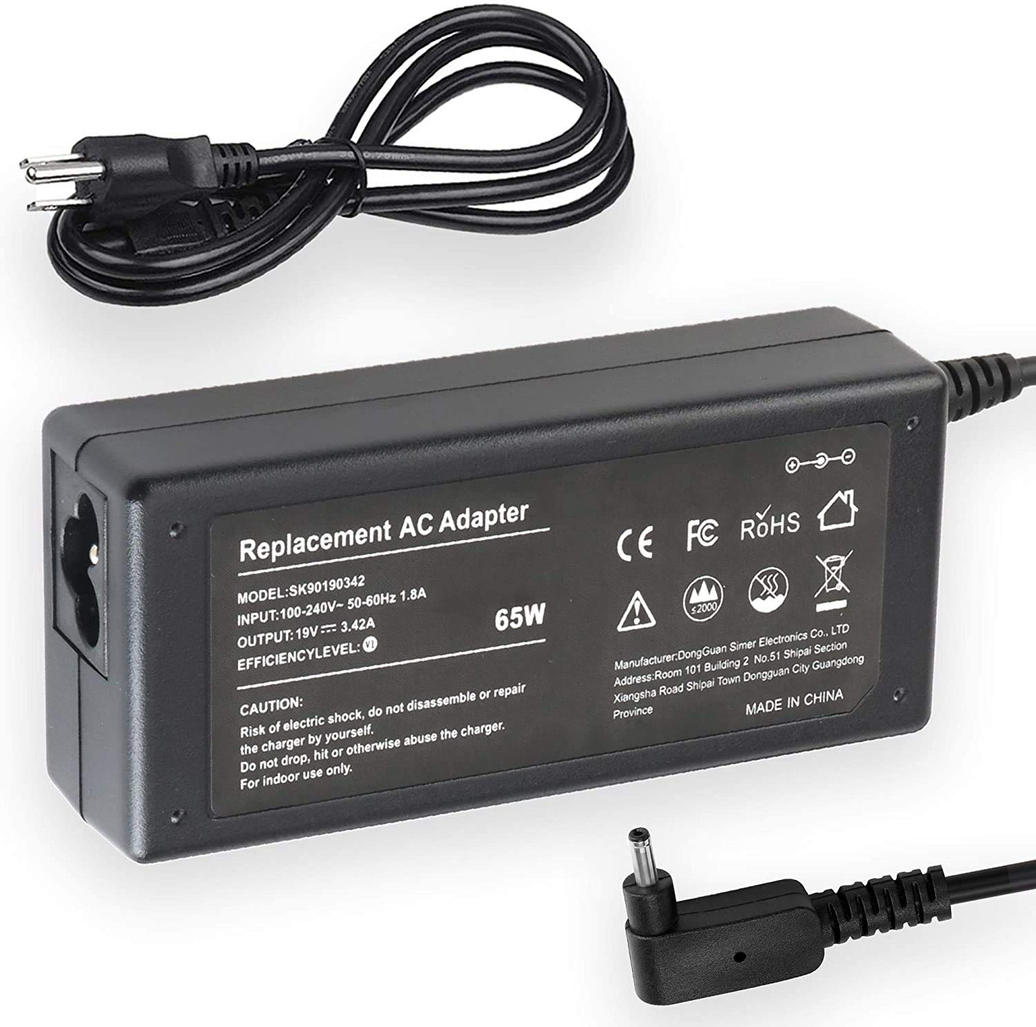 AC Adapter Charger for Samsung Galaxy View 18.4 Tablet SM-T670N T677A. by Galaxy Bang USA
