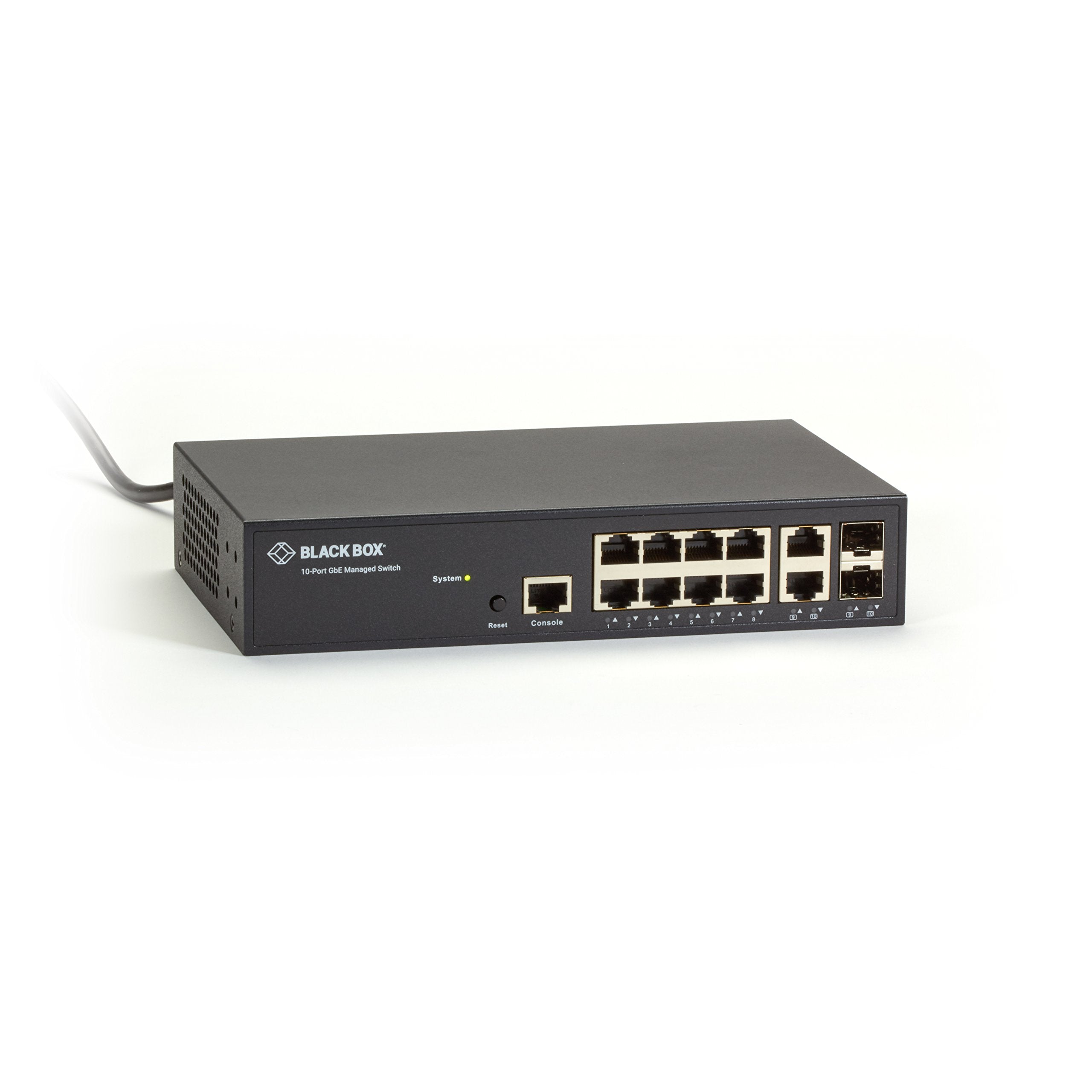 10PT Gb MGD SWT RJ45 SFP