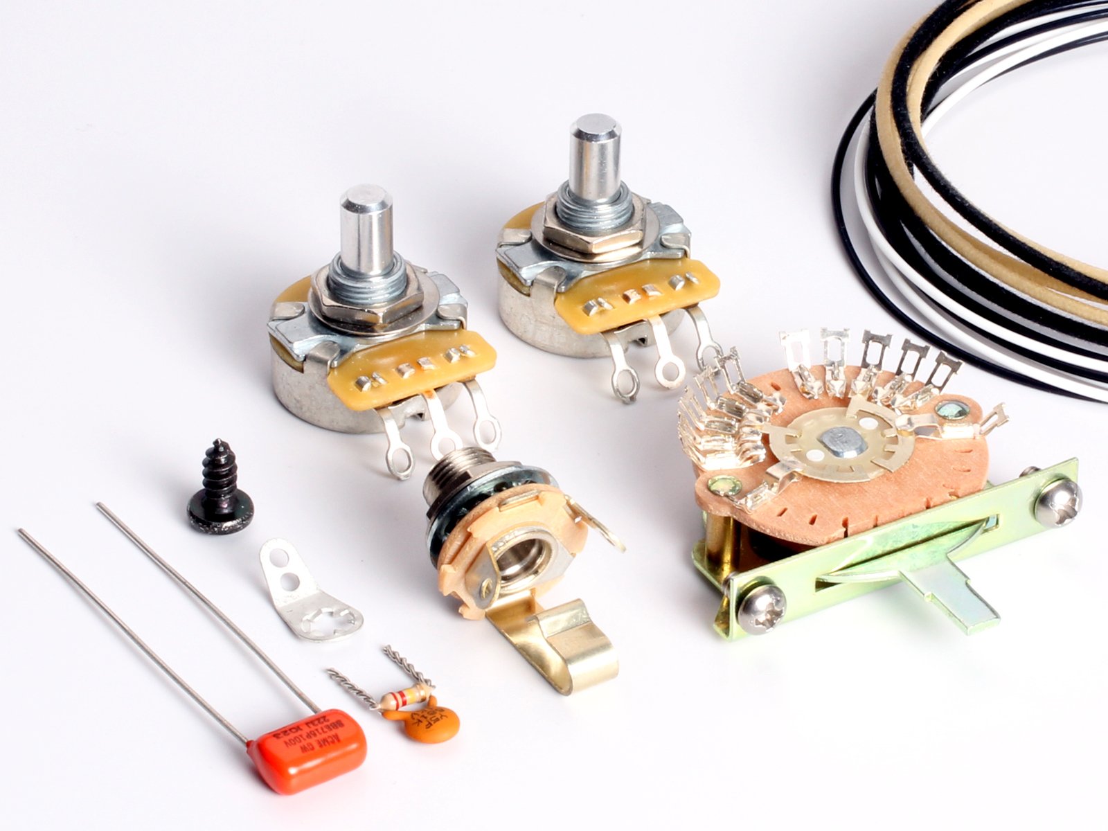 Toneshaper Guitar Wiring Kit, For Fender Telecaster, Sss2 (Nashville Wiring)