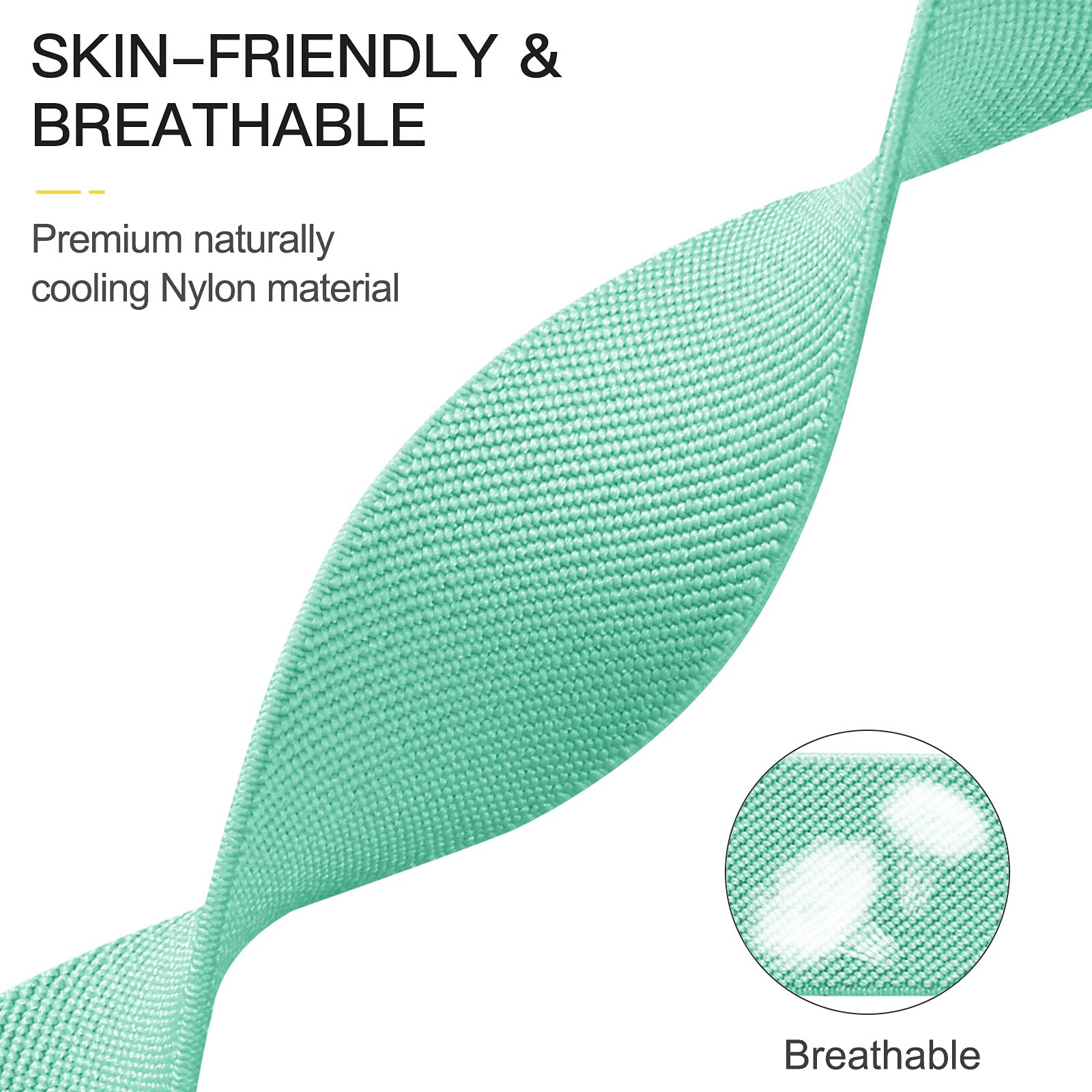 Adorve Stretchy Solo Loop Compatible With Apple Watch Ultra Band 49Mm 46Mm 45Mm 44Mm 42Mm 41Mm 40Mm 38Mm Men Women, Soft Nylon E