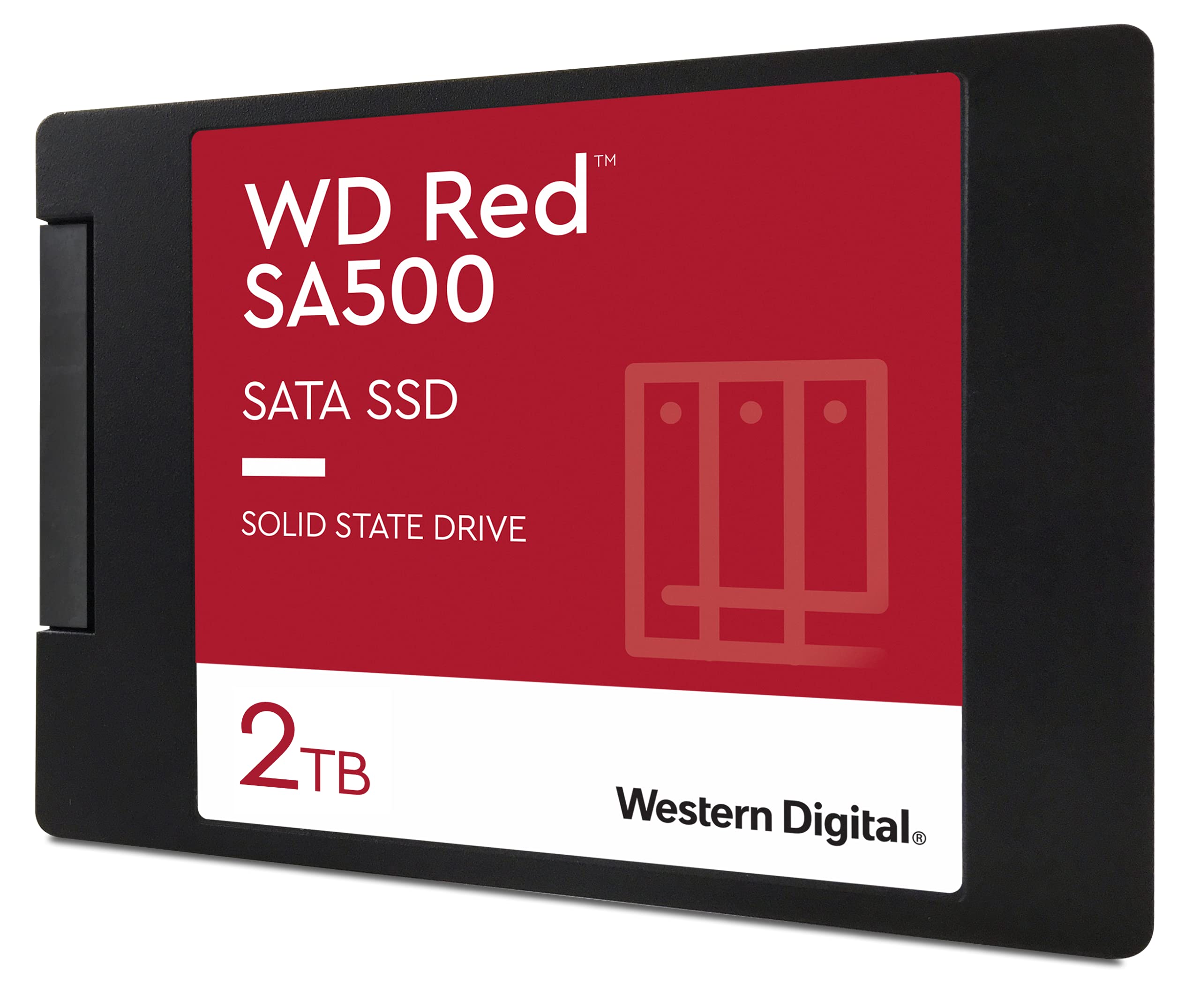Western Digital 2Tb Wd Red Sa500 Nas 3D Nand Internal Ssd Solid State Drive - Sata Iii 6 Gb/S, 2.5/7Mm, Up To 560 Mb/S - Wds200T