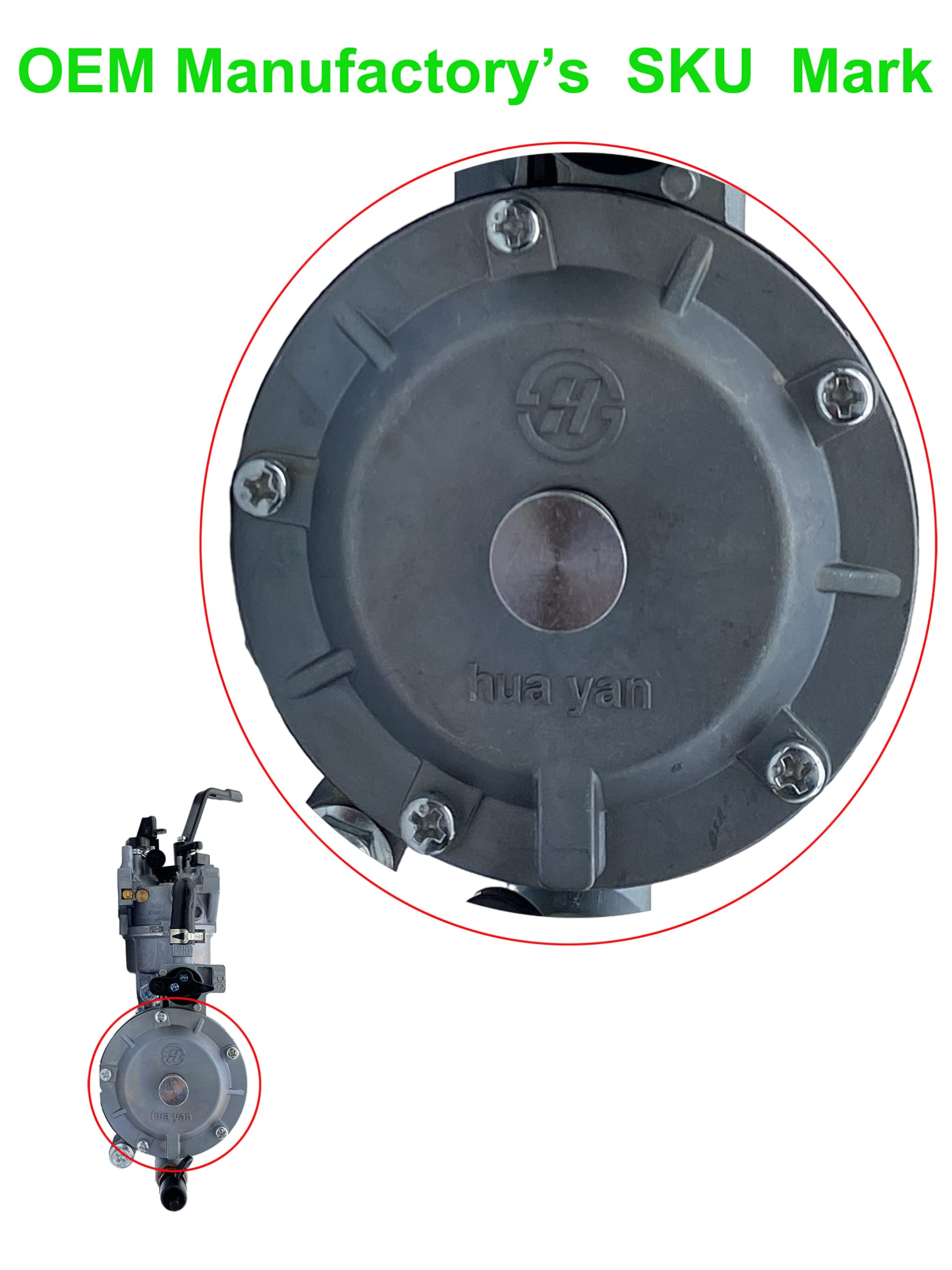 Yamakato 389Cc 420Cc Tri Dual Generator Carburetor Gas To Lpg Cng Conversion Kit Oem For Fuel Generac Predator Champion Duromax