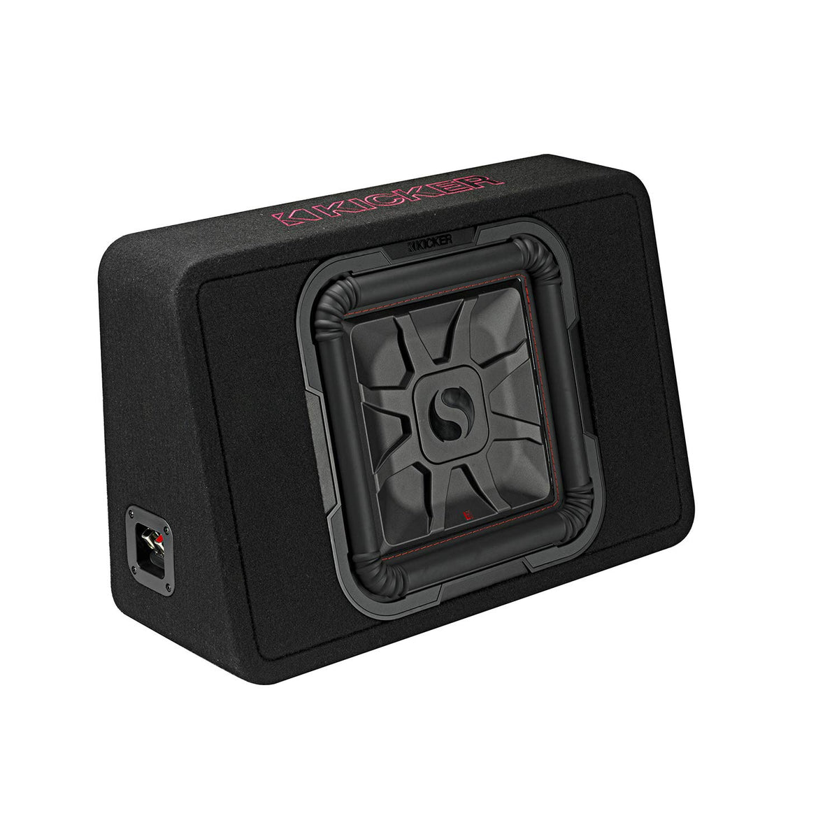 Kicker 46Tl7T122 Tl7T 12'' (30Cm) Solo Baric Subwoofer In Thin Profile Enclosure, 2 Ohm, 600 Watt
