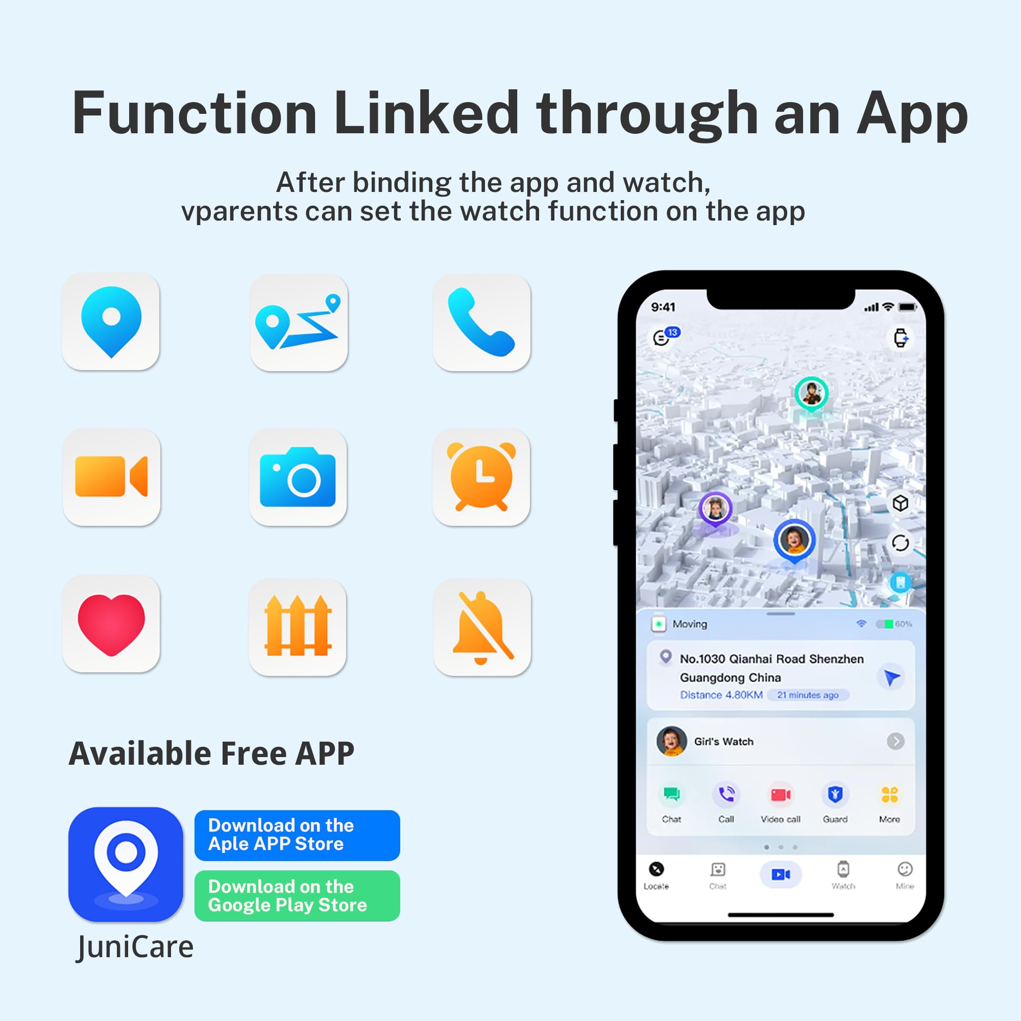4G Kids Smart Watch Boys With Gps Tracker & Video Calling Kids Texting Watch Age 5-12, 12/24 Hr Sos Call Voice Chat Alarm Clock