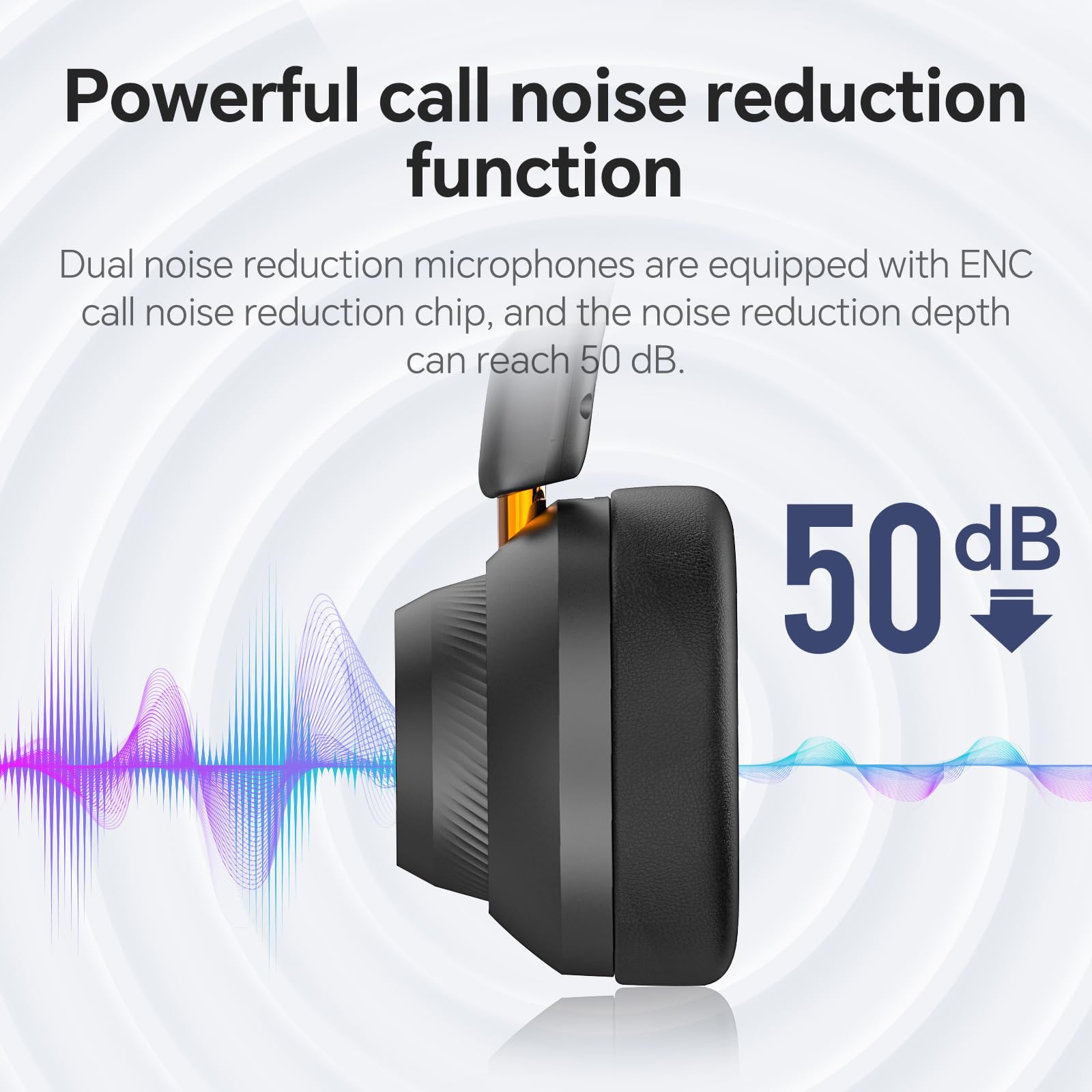 N Newline Wireless Headsets Ai Noise Cancelling Conferencing Headset For Office With Mic, Pc, Mobile Phone, Suitable For Zoom, T