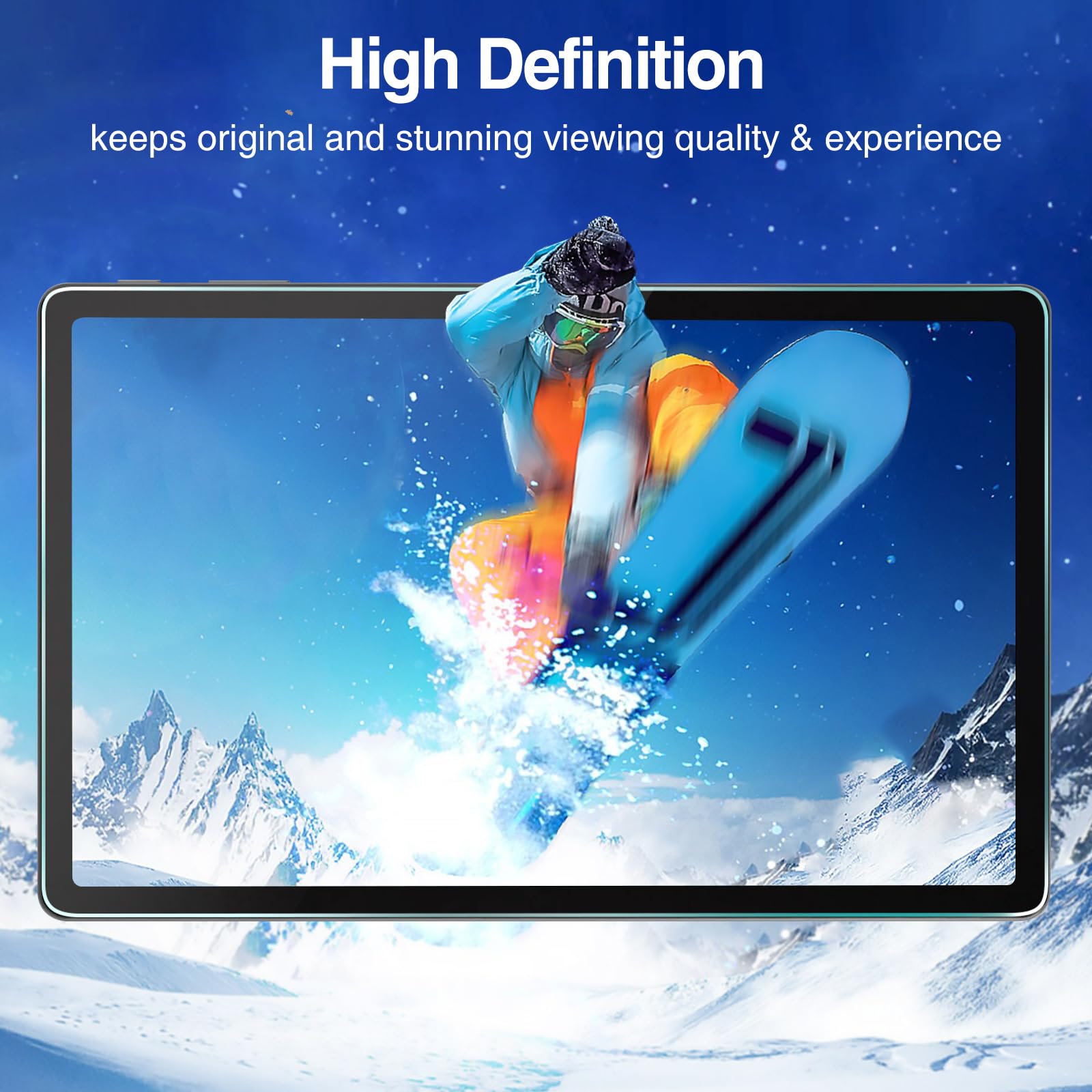 Procase 2 Pack Screen Protector For Onn. 11'' Tablet Pro 2023, Tempered Glass Film Guard For Onn. 11'' Tablet Pro 2023 Release