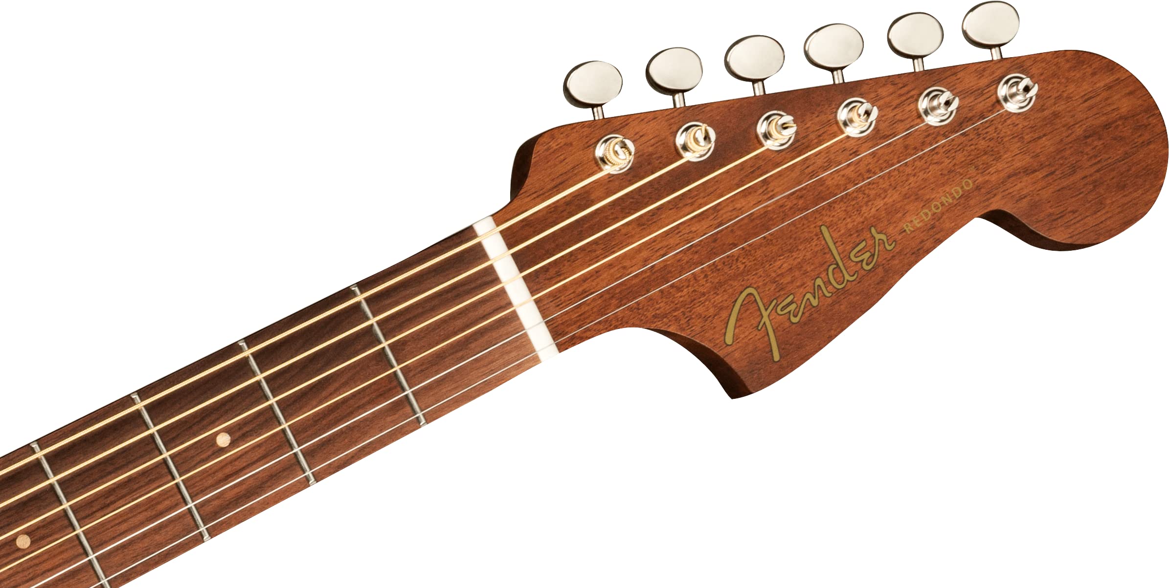 Fender All Mahogany Redondo Special Acoustic Guitar, Natural, Pau Ferro Fingerboard, With Gig Bag