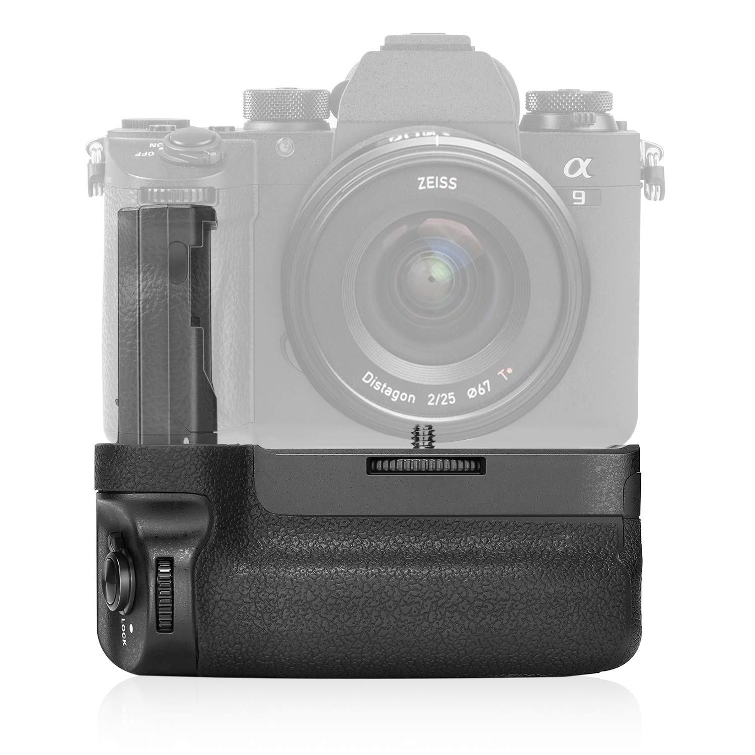 Neewer Vertical Battery Grip For Sony A9 A7Iii A7Riii Camera Replacement For Sony Vg C3Em Only Works With Np Fz100 Battery (Batt