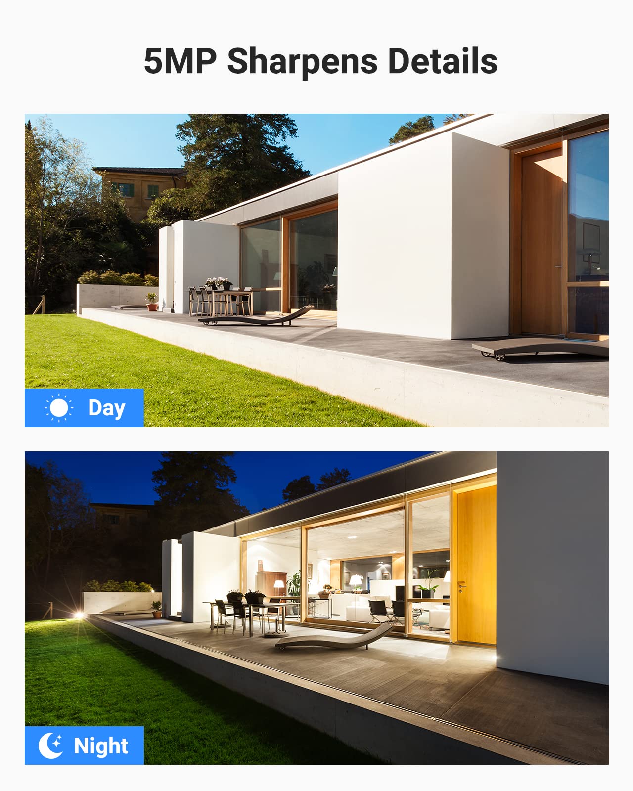 Annke H500 3K 5Mp Poe Security Camera System With Audio, 8Ch H.265+ Nvr With 2Tb Hdd For 7/24 Recording, 8Pcs Wired Outdoor Ip Camera, Human&Vehicle Detection, Color Night Vision, Build In Mic, Ip67