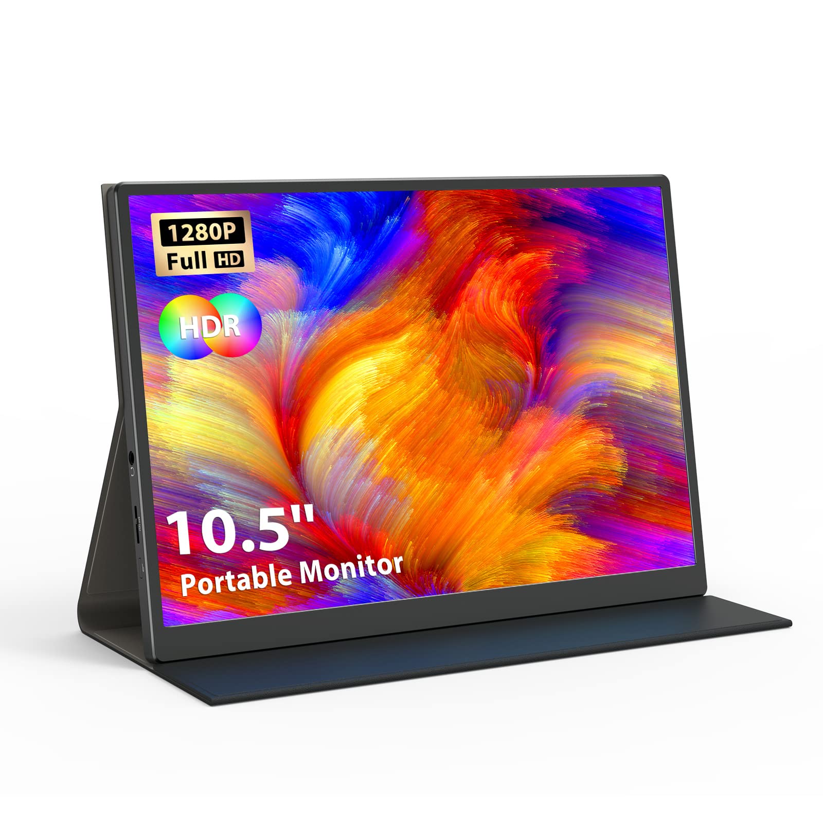 Eyoyo Portable Monitor, Small Monitor 10.5    Usb C Monitor Fhd 1920X1280 Travel Monitor External Second Monitor For Laptop 100%