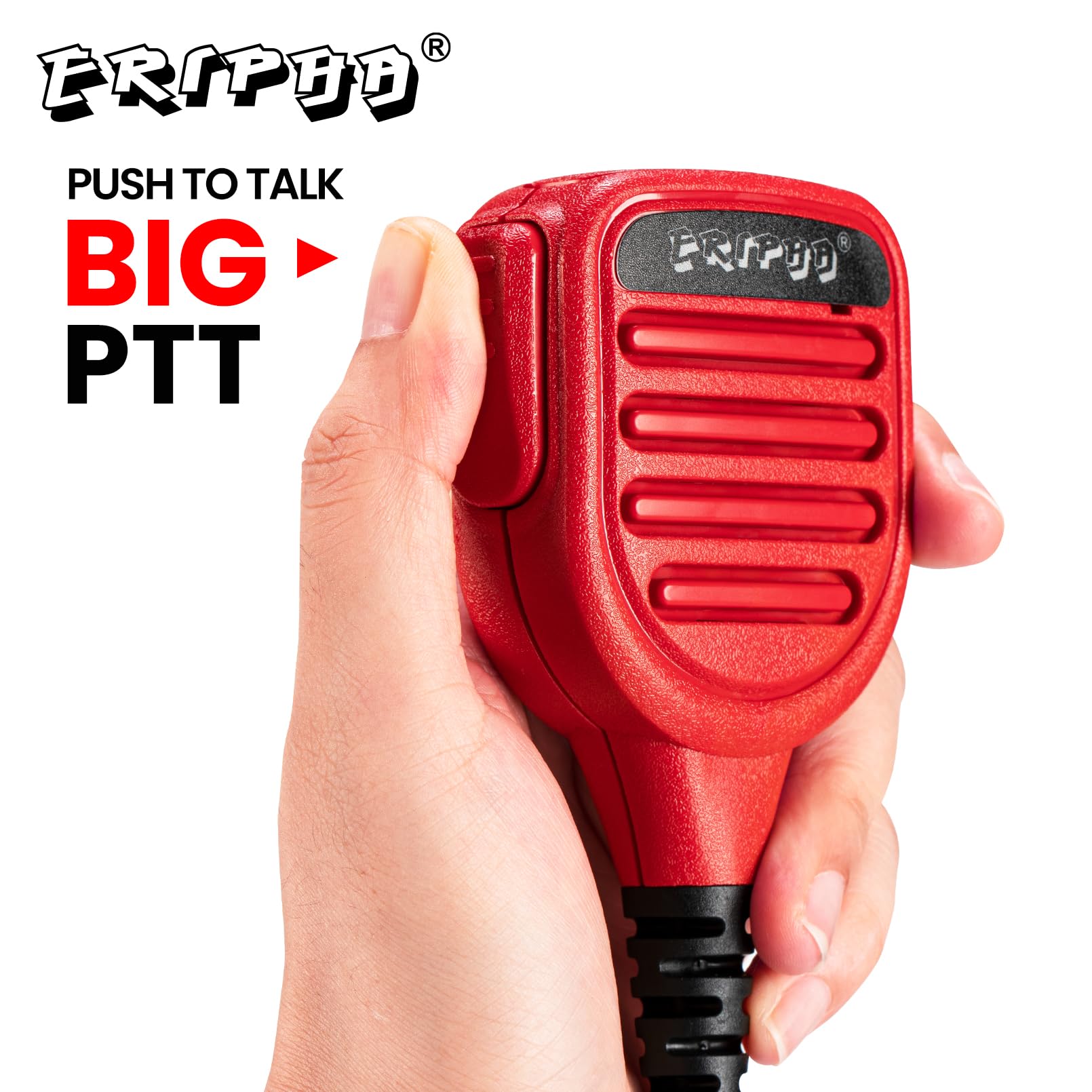 Eripha Speaker Microphone Shoulder Waterproof Ip56 Compatible With M0Torola Sp200D Cls 1110 Two Way Radio With 3.5Mm Jack (2 Pcs