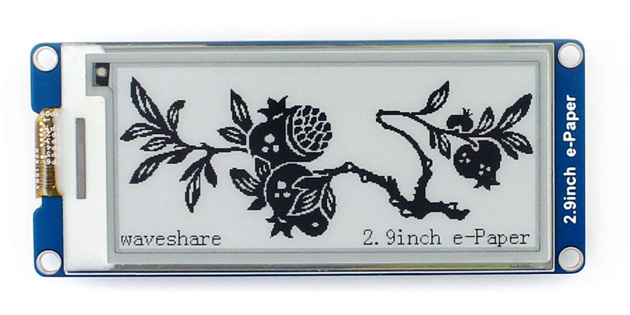 Waveshare 2.9Inch E Ink Display Module 296X128 Pixel White,Black Two Color 3.3V/5V E Paper Screen Lcd Support Partial Refresh Sp