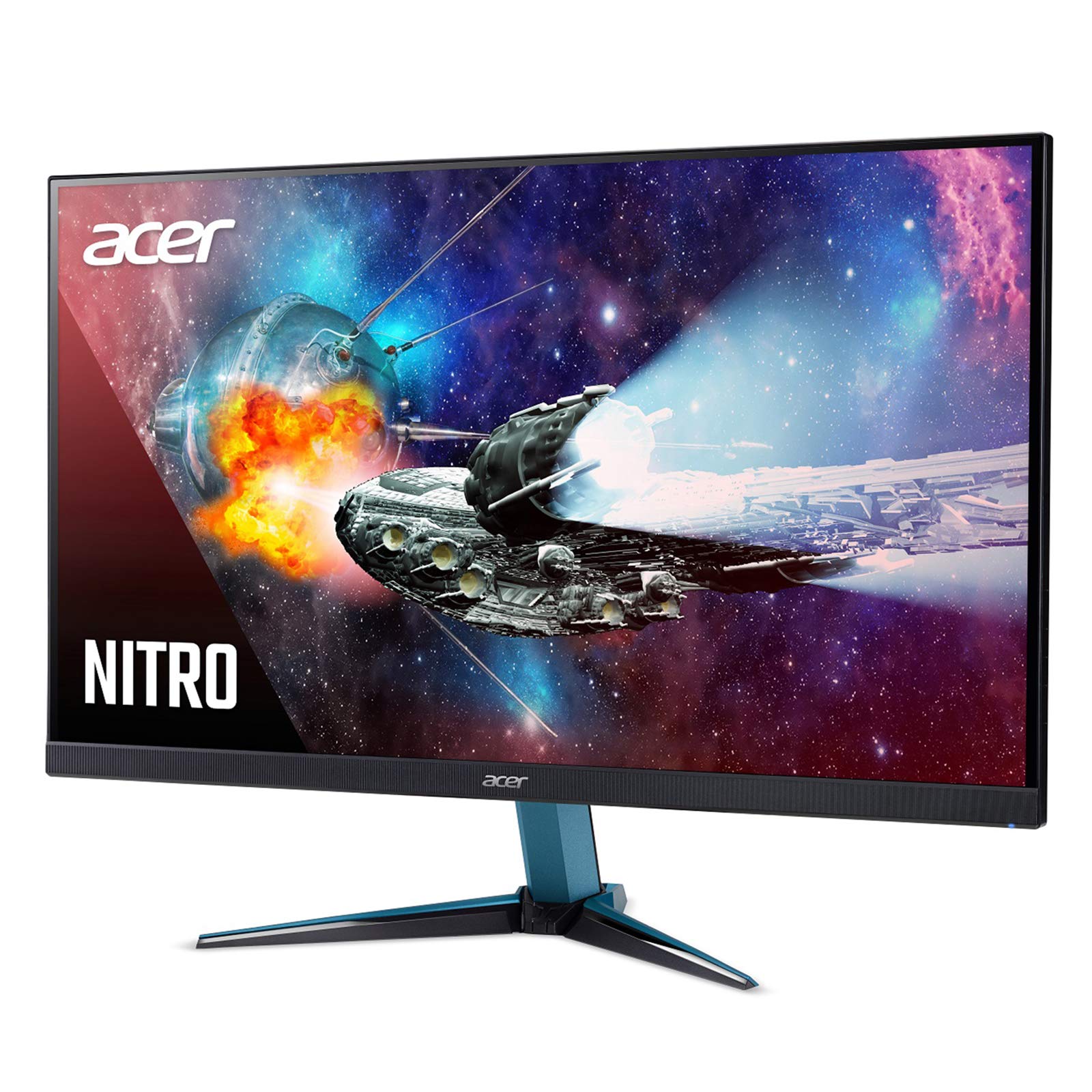 Acer Nitro Vg271U Pbmiipx 27'' Wqhd (2560 X 1440) Ips Amd Radeon Freesync Gaming Monitor, 144Hz, Vesa Certified Display Hdr400,