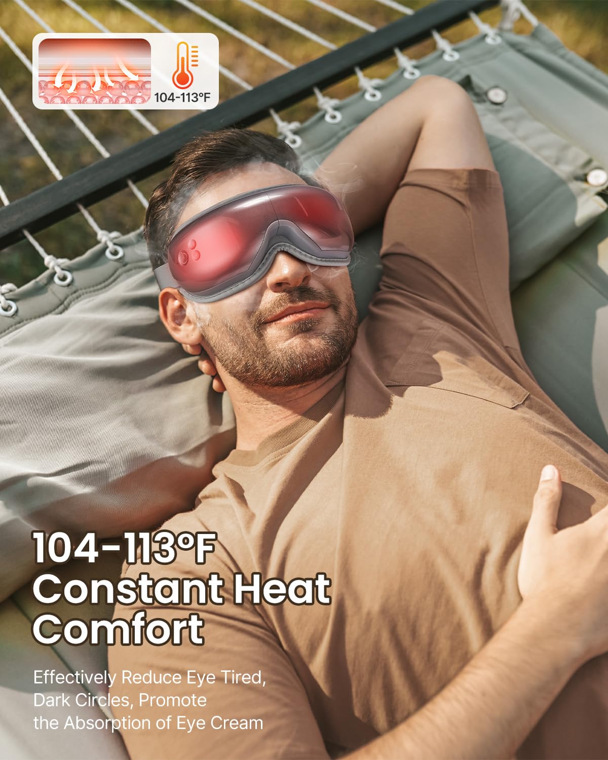 Renpho Christmas Gifts For Women/Men Eye Massager Eyeris 1, Fsa Hsa Eligible Sleep Eye Mask With Heat Bluetooth Music, Face Mass