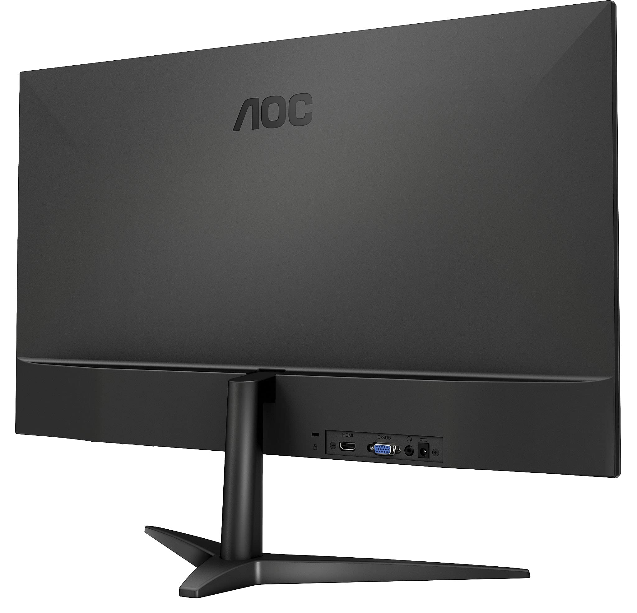 Aoc 24B1H 24 Full Hd 1920X1080 Monitor, 3-Sided Frameless, Va Panel, Hdmi/Vga, Flicker-Free