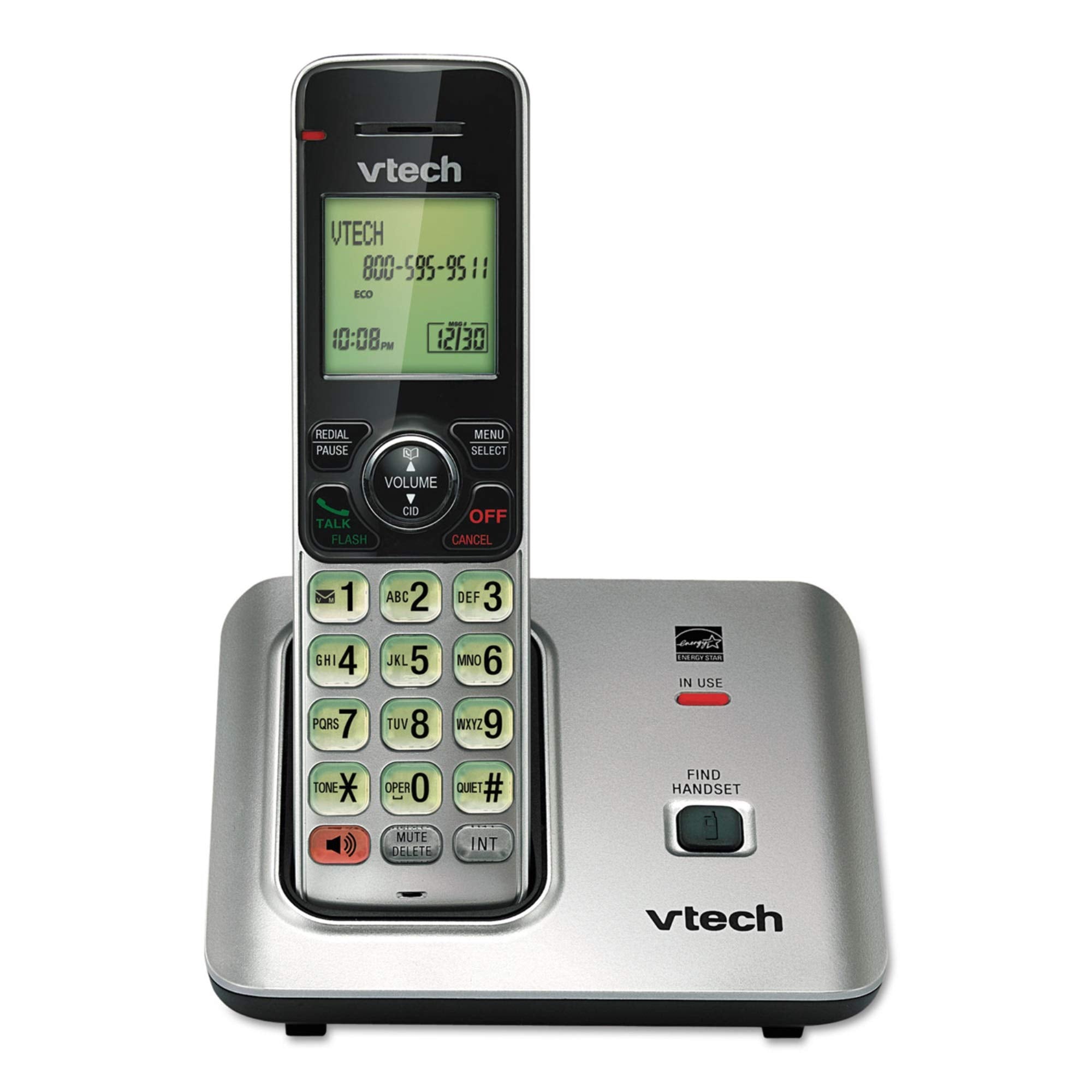 Vtech Vtcs6619 Dect 6.0 Expandable Speakerphone With Caller Id (Single Handset)