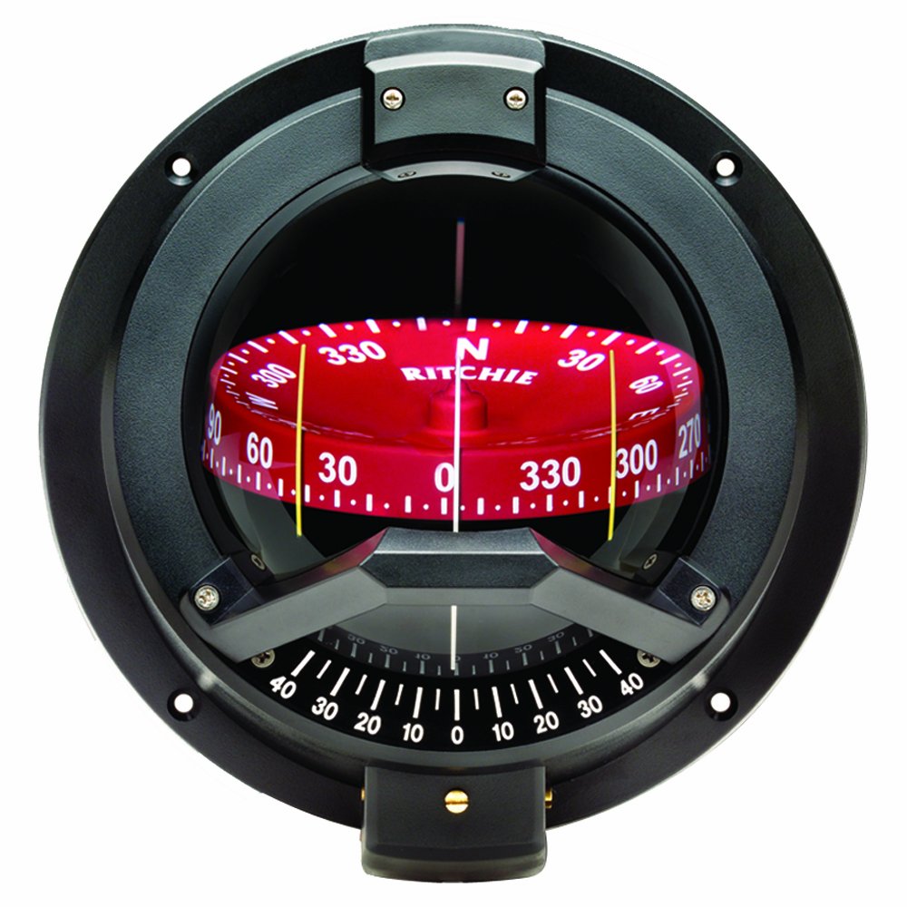 Boating Accessories New Navigator Bulkhead Mount Compass Ritchie Navigation Bn 202 Bulkhead 5 34 Hole Black Card Combi Light Gre