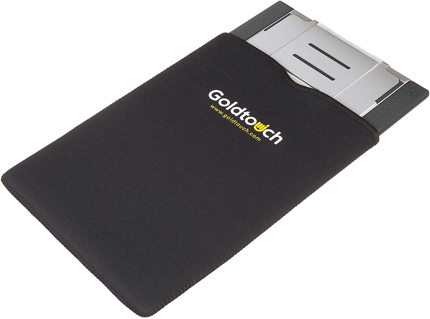 Goldtouch Kov-Gtls-0055 Go! Travel Laptop And Tablet Stand (Aluminum),Black