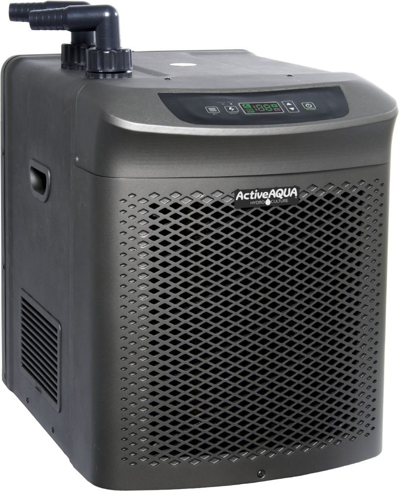 Active Aqua Aach100Hp Hydroponic Water Chiller Cooling System, 1 Hp, Rated Per Hour:10,050 Btu, User Friendly