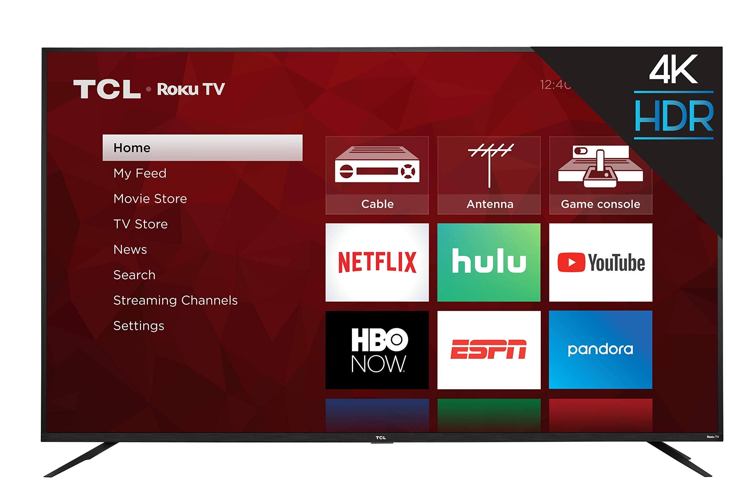 Tcl 75S425 75 Inch 4K Uhd Hdr Smart Roku Tv (2019)
