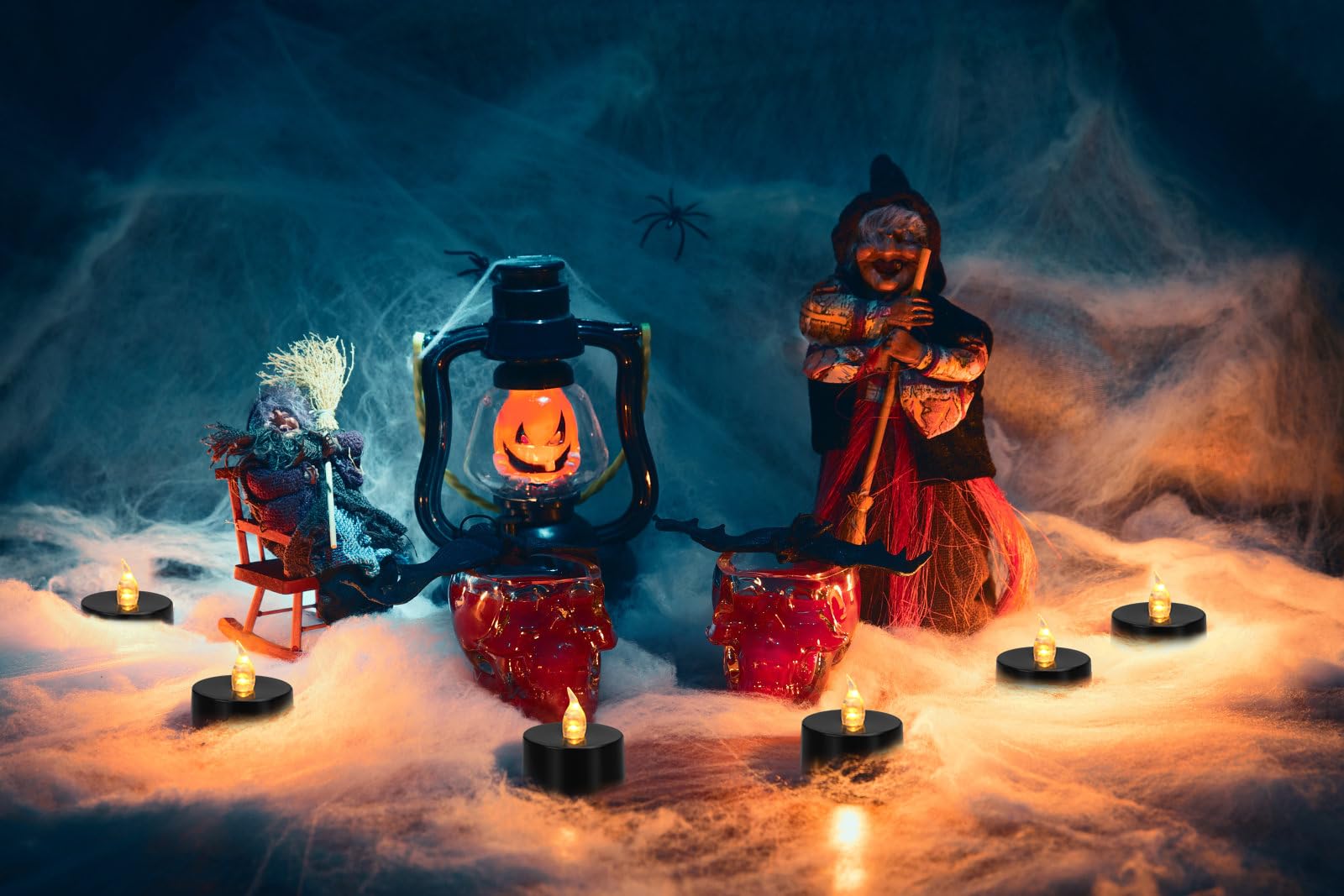 Koaby Led Tea Lights, 50 Pack Flickering Flameless Tea Lights, Warm White, Last 200H+, Battery Operated Tea Lights For Decoratio