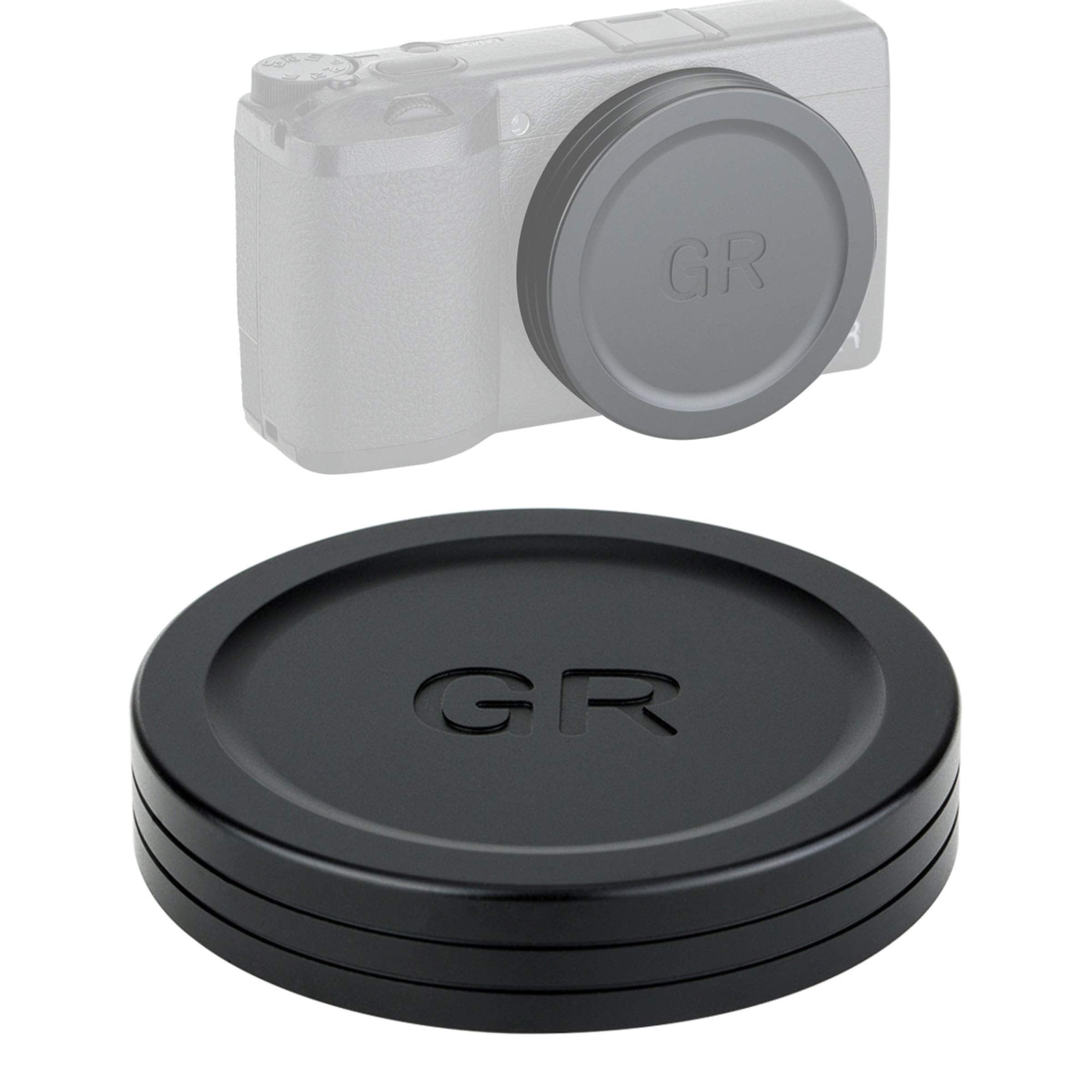 Jjc Lc Gr3 Metal Lens Cap For Ricoh Gr Iii Gr Iiix And Gr Ii Camera, Ricoh Gr Iii Lens Cap, Lens Cap For Ricoh Griii Gr Iiix Gri