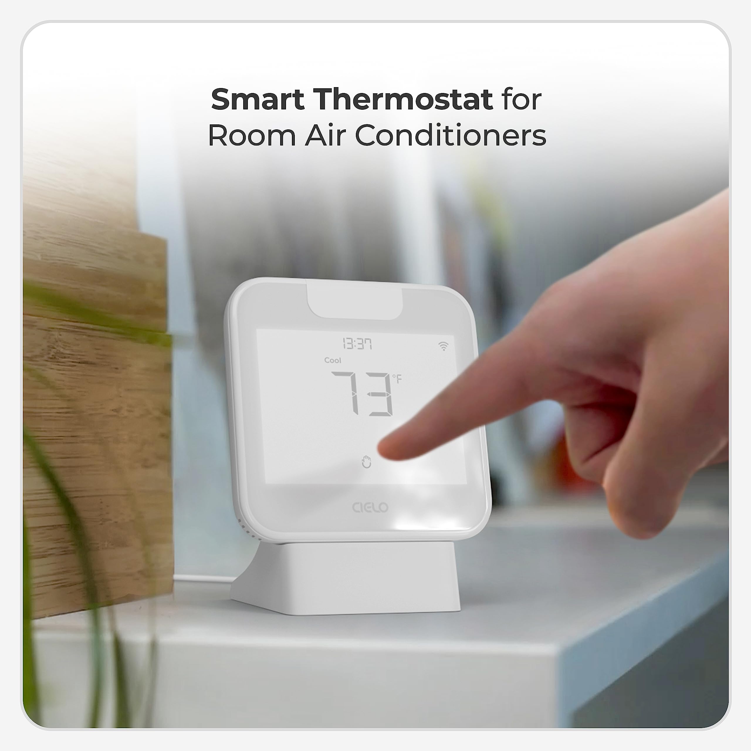 Breez Max | Smart Ac Controller | Wifi Thermostat For Mini Split, Window, Portable Acs/Heat Pumps | Ai Based Tech | Free App, No