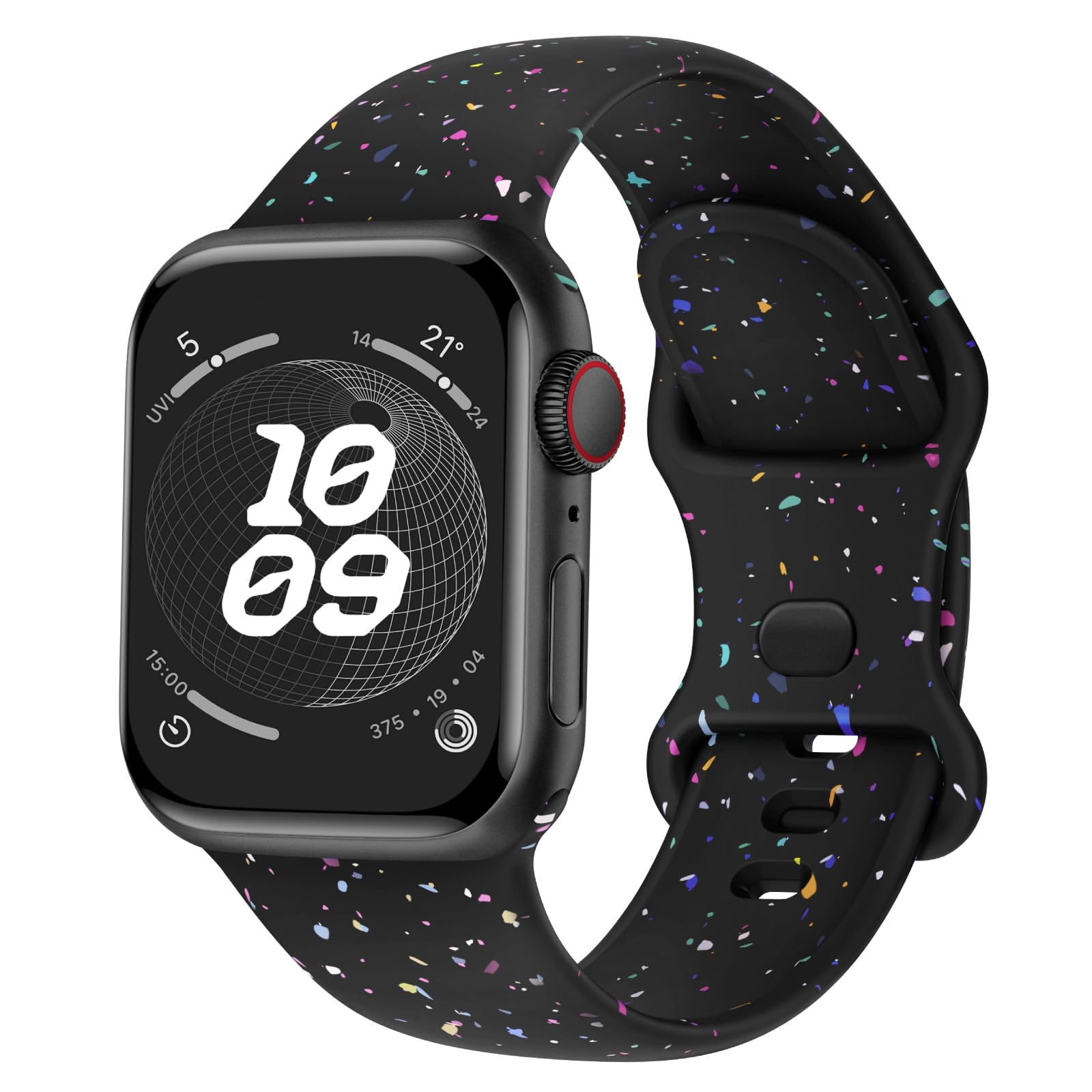 Knossen Sport Band Compatible With Apple Watch Band 38Mm 40Mm 41Mm 42Mm 44Mm 45Mm 46Mm 49Mm For Women Men, Recycled Plastic Soft