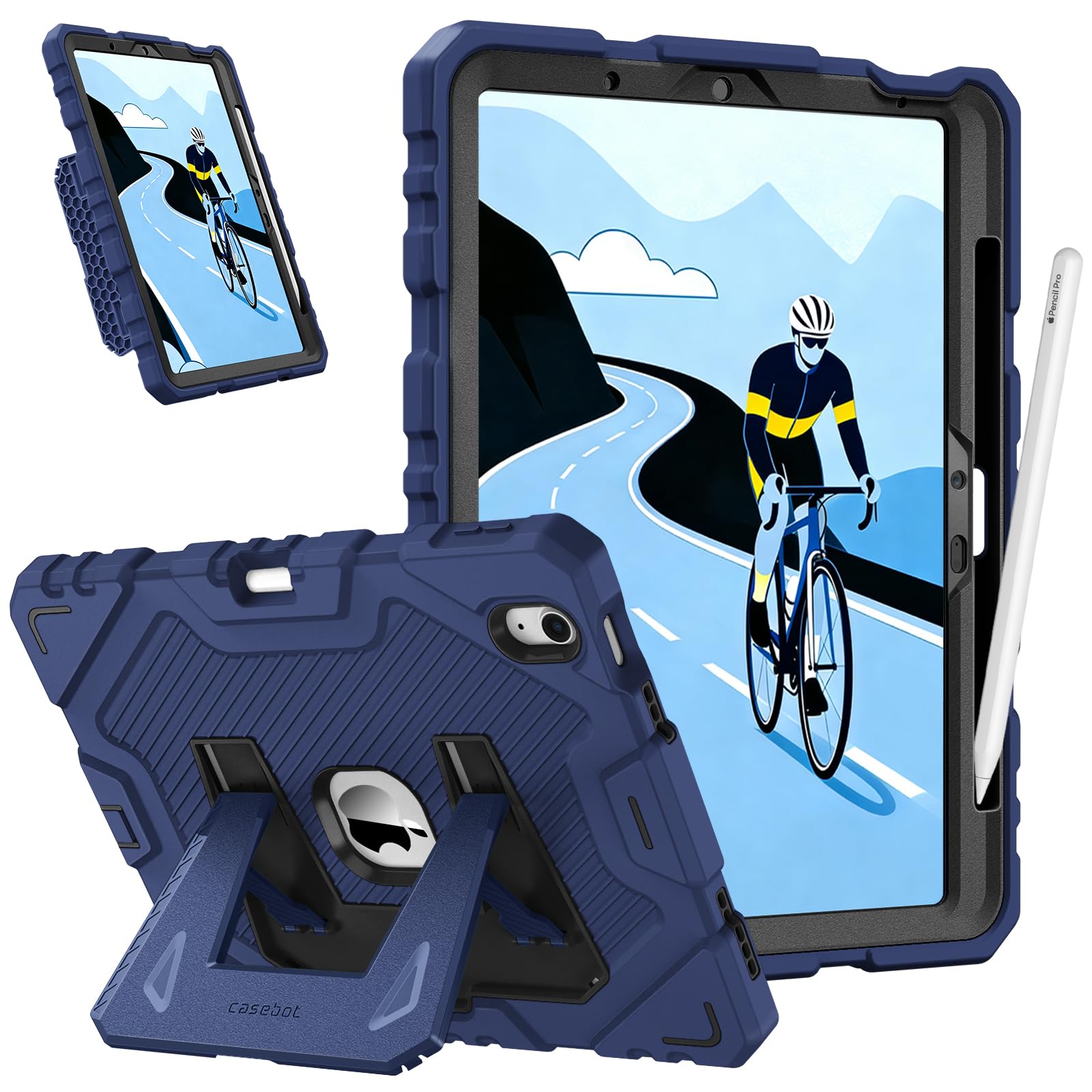 Fintie Case for iPad Air 11-inch M3 (2025) / M2 (2024), iPad Air 5th (2022) / 4th Generation (2020) 10.9 Inch, Fully-Body Rugged