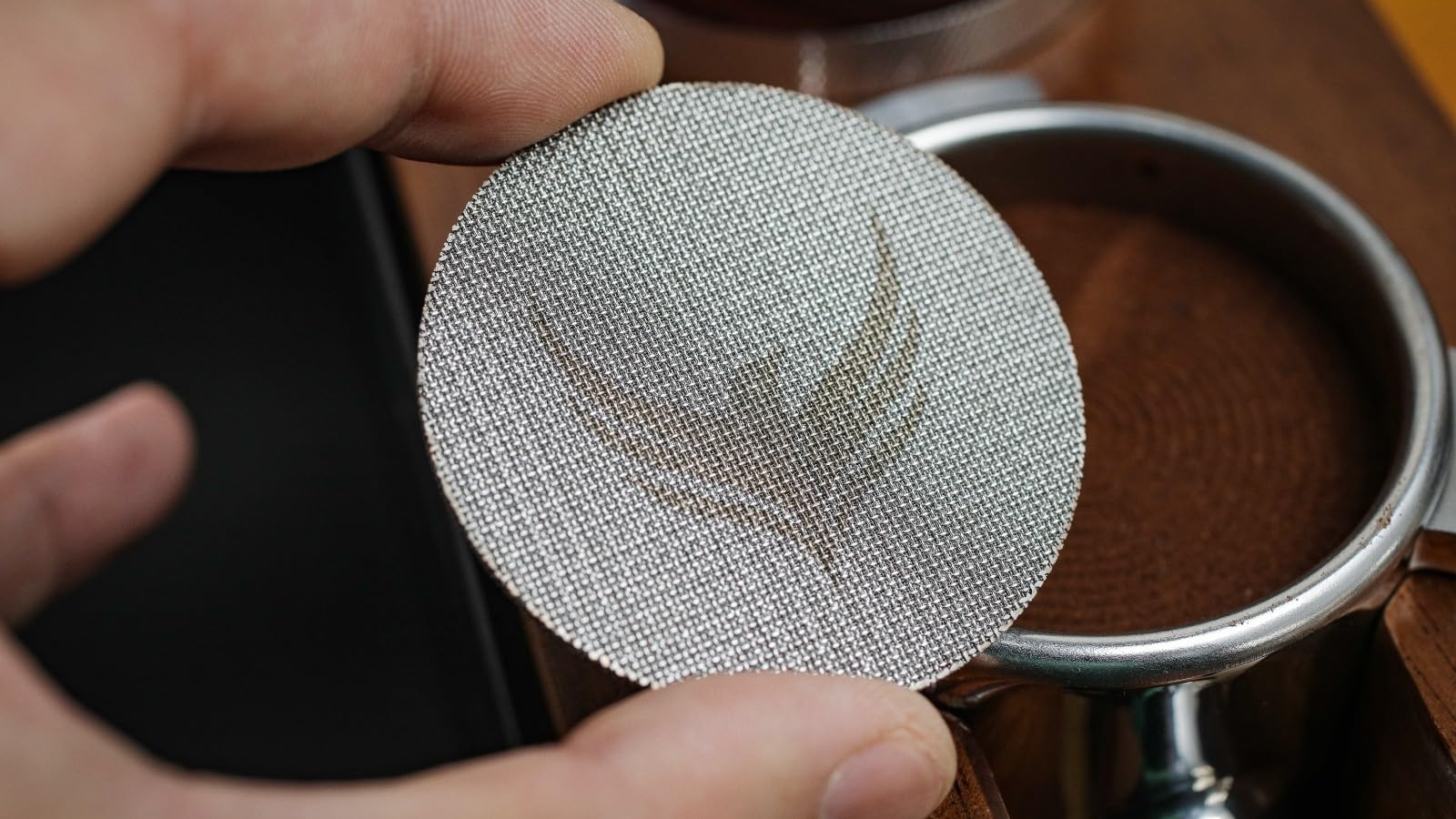 54Mm Dosing Funnel Espresso Puck Screen Set Knodos Grinder Trigger Portafilter Funnel And Filter Compatible With Breville 54Mm P