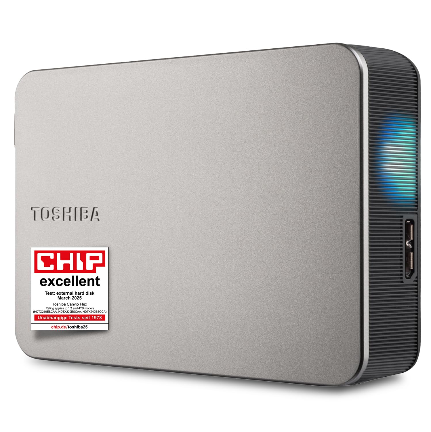 TOSHIBA Canvio Flex 4 Tb USB Type-A 3.2 Gen 1 (3.1 Gen 1) Silver, W129161816 (3.2 Gen 1 (3.1 Gen 1) Silver)