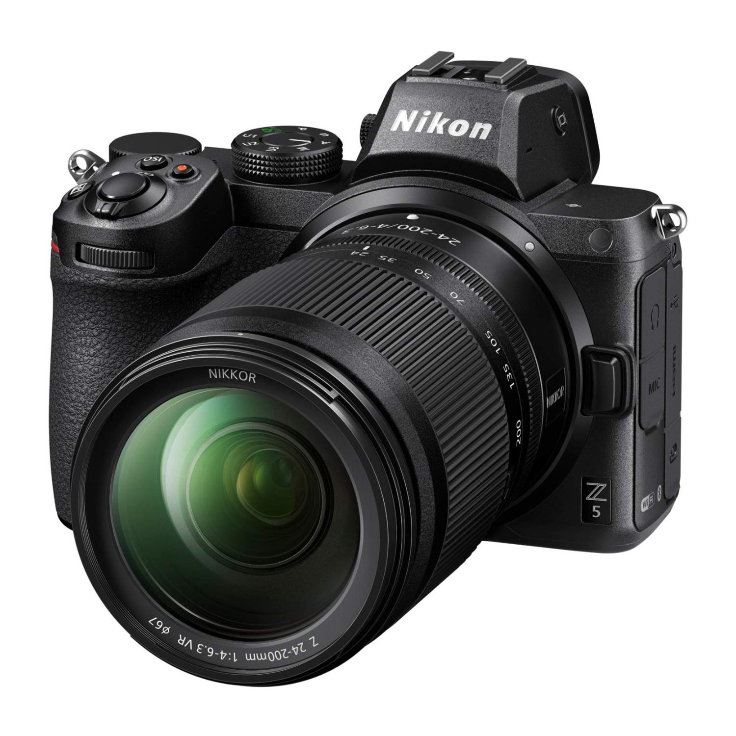 Nikon Z 5 with Telephoto Zoom Lens | Our most compact full-frame mirrorless stills/video camera with 24-200mm all-in-one zoom le
