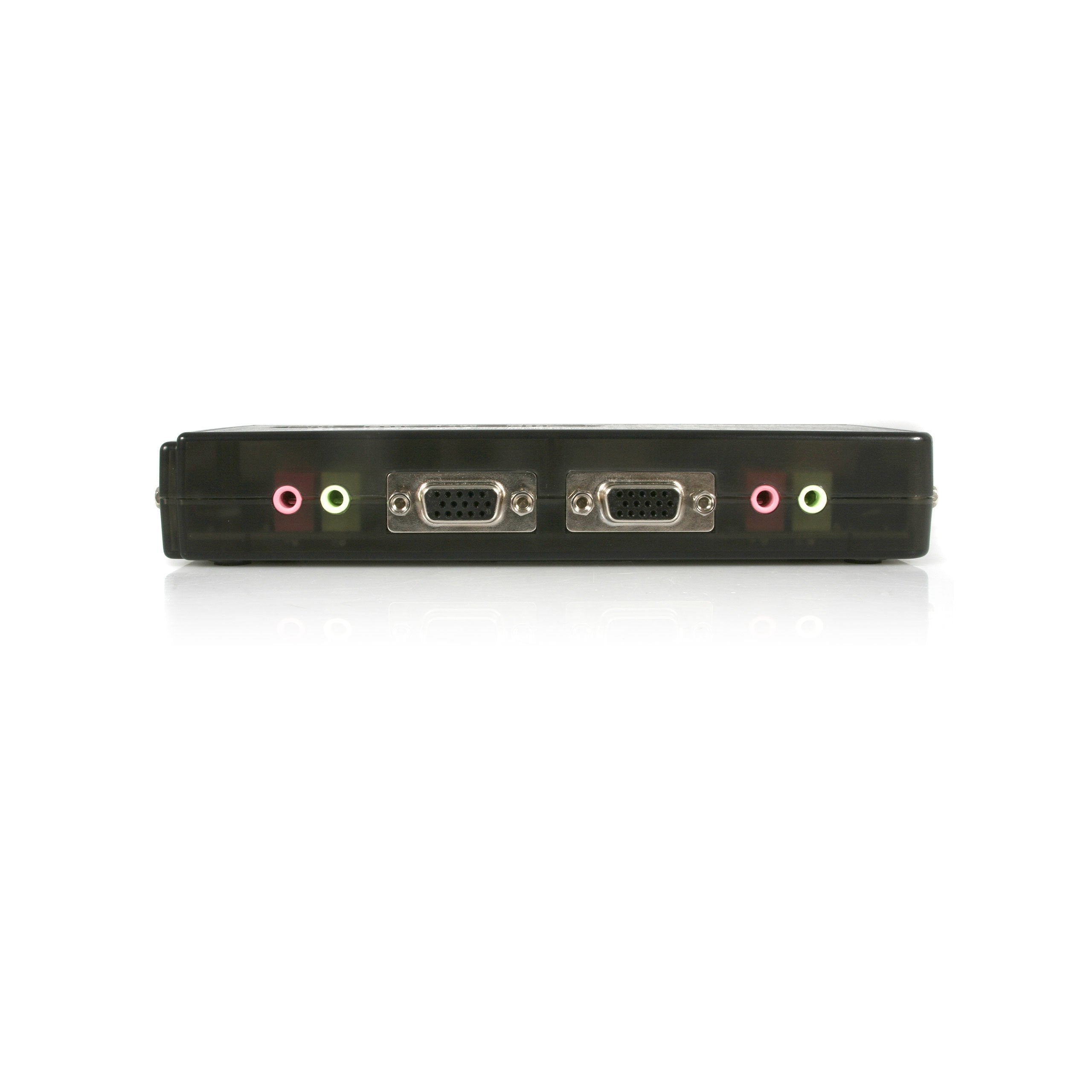 Startech.Com 4 Port Black Usb Kvm Switch Kit With Cables And Audio   Desktop Kvm Switch   Vga Kvm Switch   Usb Kvm Switch 4 Port