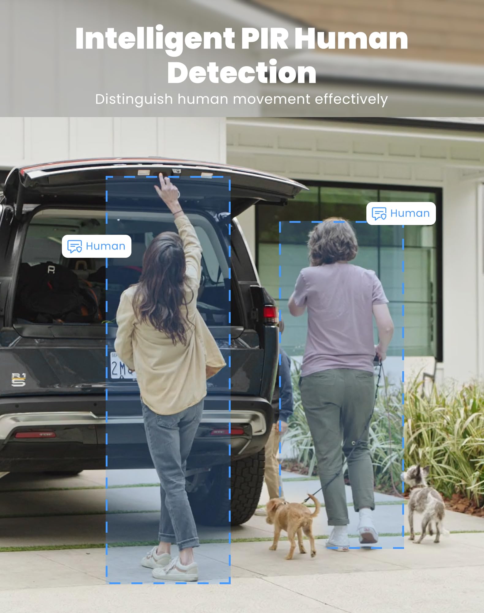 Solar Security Cameras Wireless Outdoor - Battery Power Cameras For Home Security Wifi Cameras Outside Surveillance Camera Ptz 3