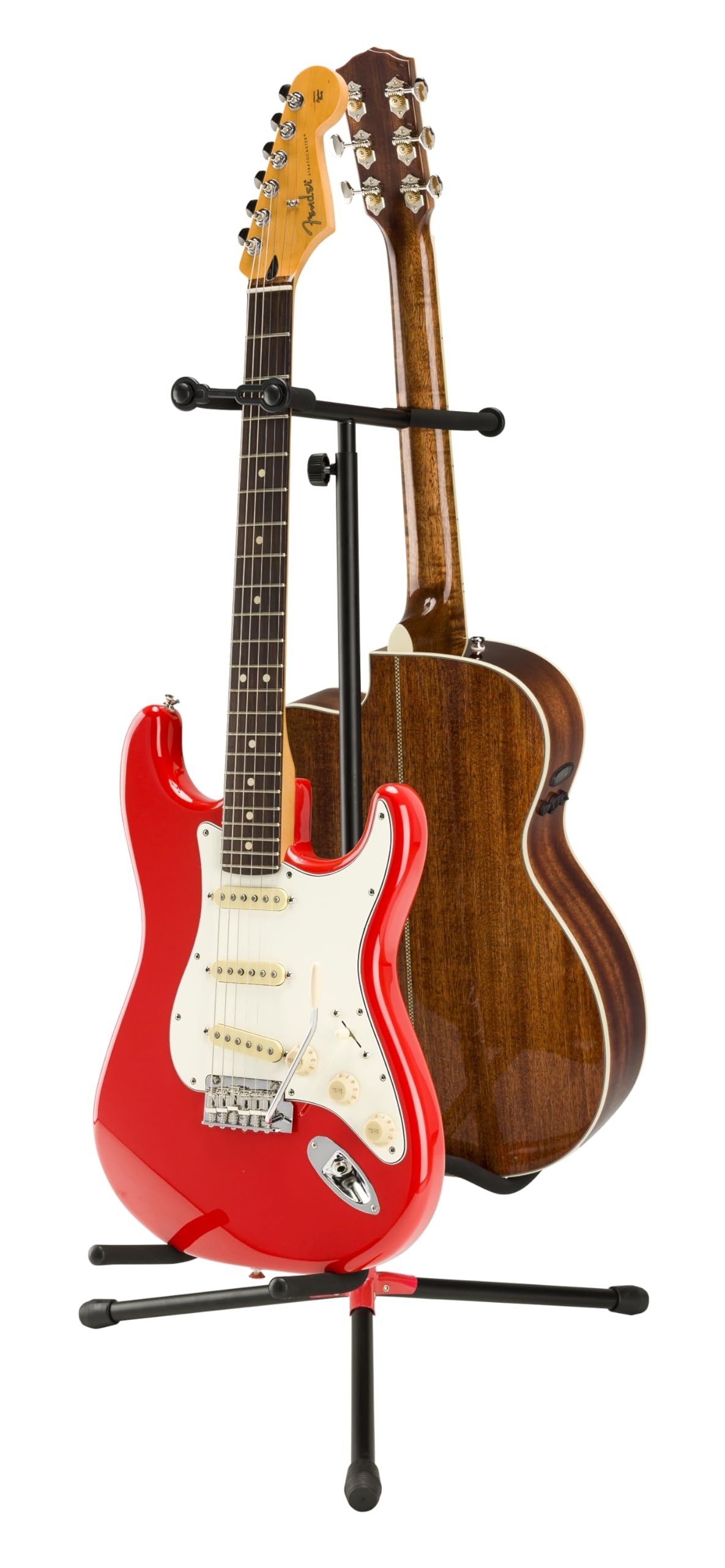 Frender Adjustable Double Cradle Guitar Stand, Collapsible