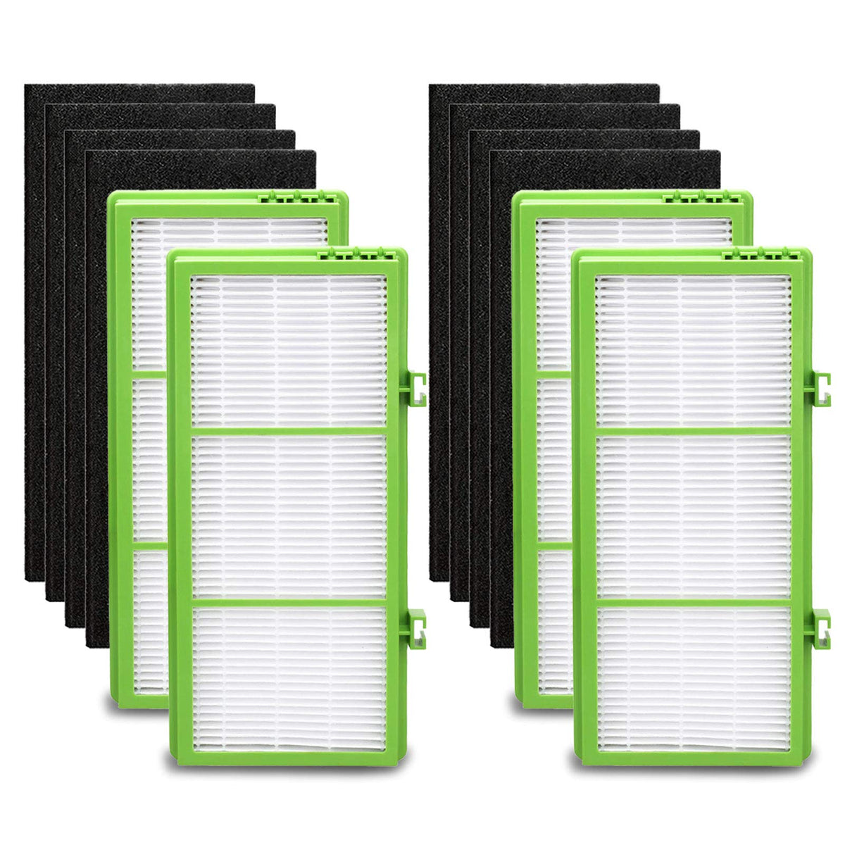 Ioyijoi Filter Compatible With Holmes Aer1 Series, Replacement Parts # Hapf300Ah U4R, Hap242 Nuc (4 True Filter Replacement + 8
