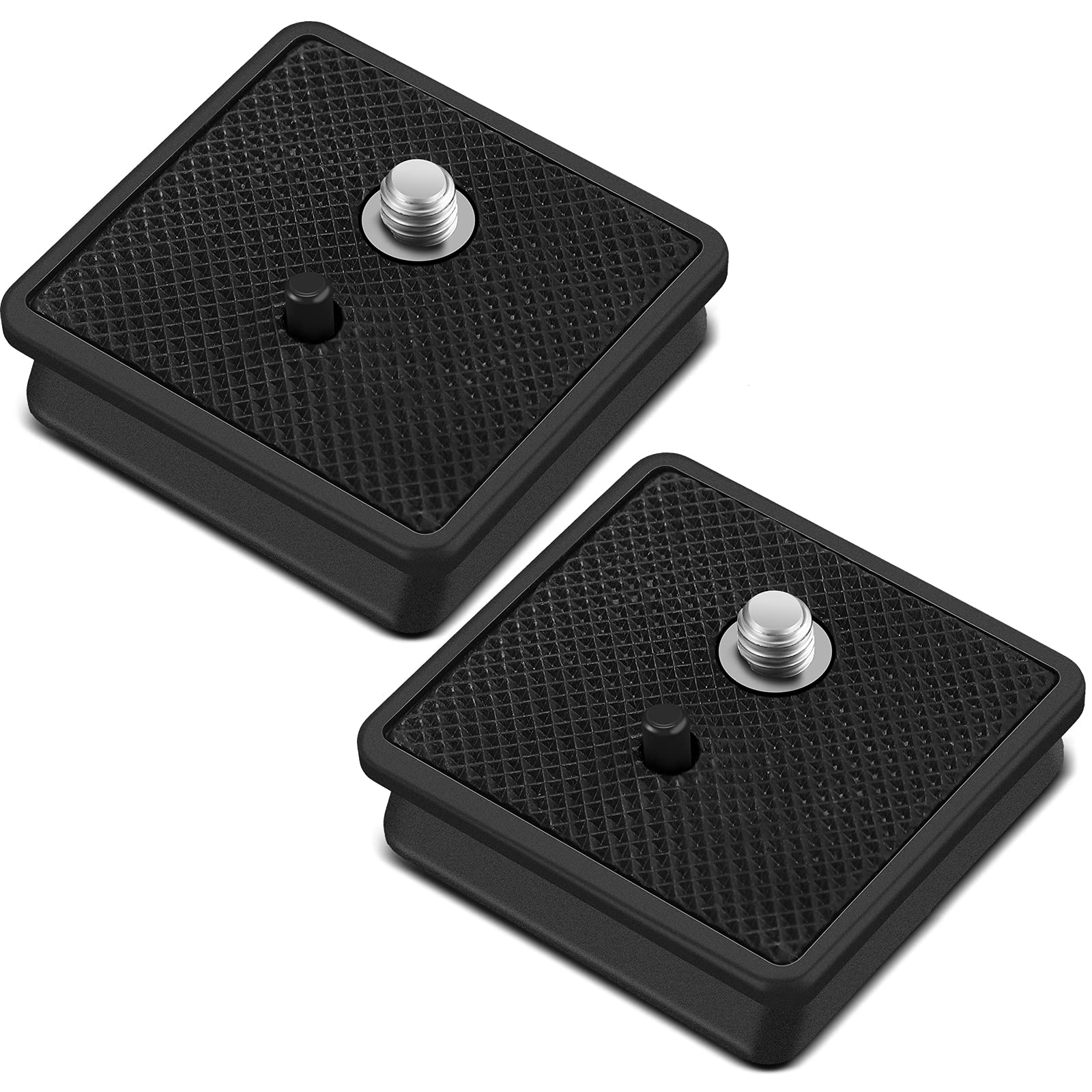 2 Pieces 41 Mm Qr Release Plate Camera Tripod Ball Head Quick Release Plate Replacement Compatible With Ambico V 0552 V 0554, Su