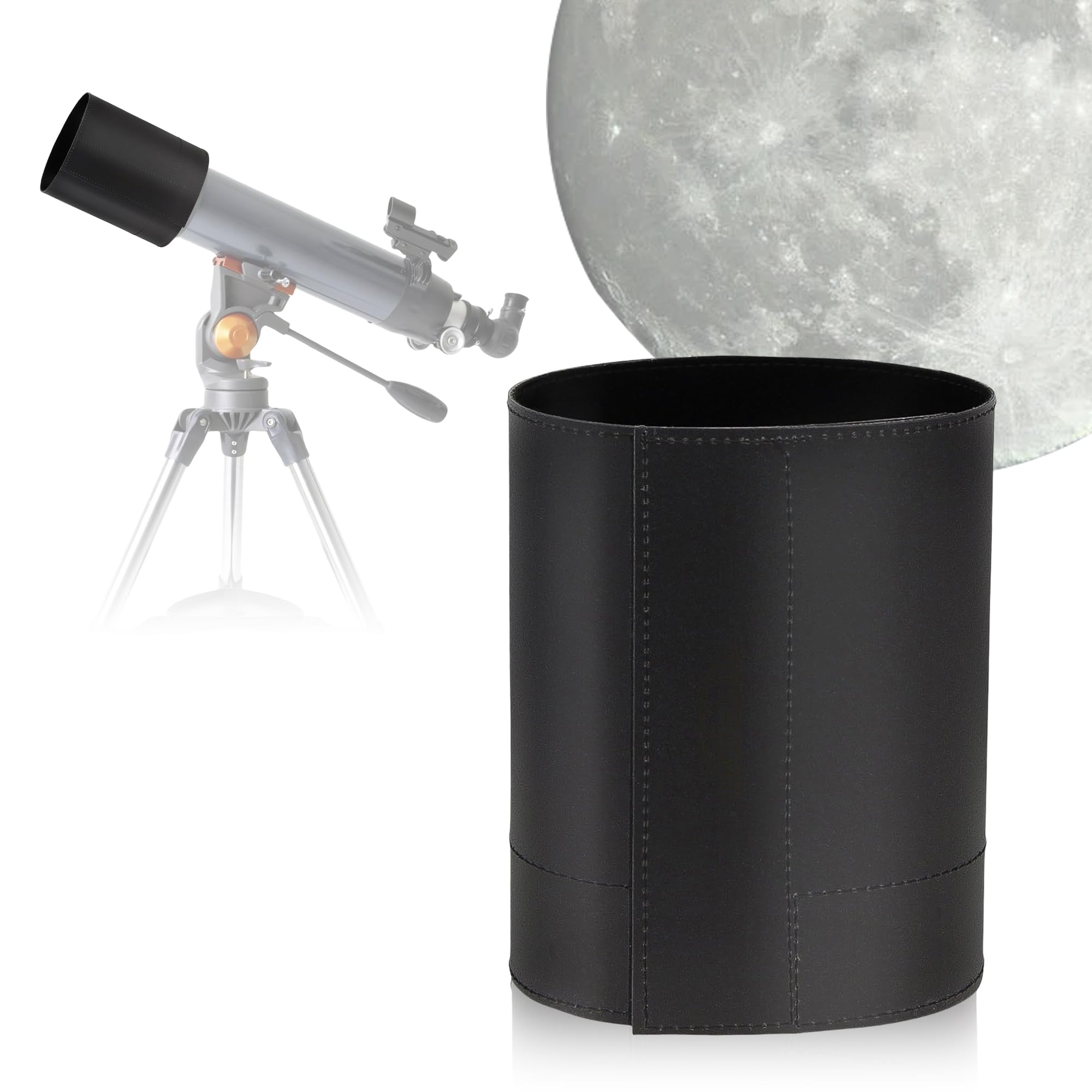 Astromania Flexible Dew Shield For Telescope Front Outer Diameter From 100 123Mm Diameter   Keep Dew Away And Gives You Clear Ob