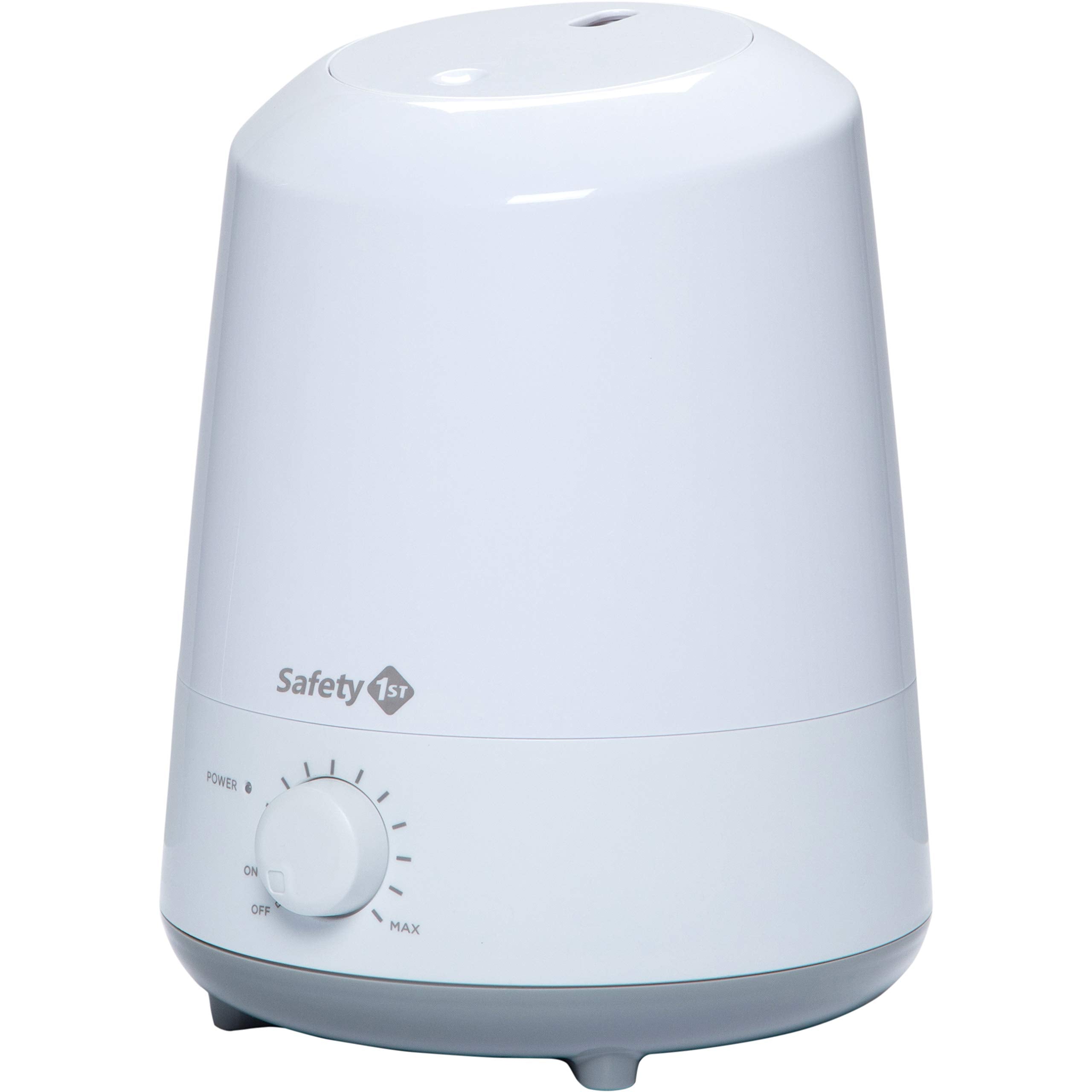 Safety 1St Stay Clean Humidifier, Ultrasonic Mist, One Gallon Easy To Fill Tank, Led Light, And Filter Free