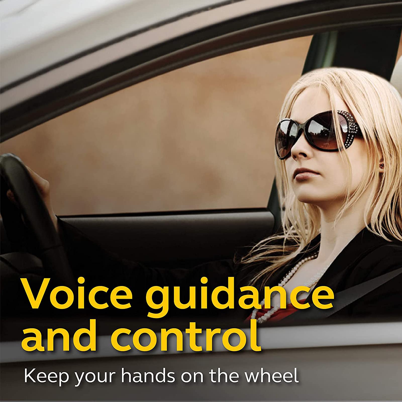 Handsfree Bluetooth For Cell Phone, Bluetooth 5.0 Car Speakerphone, Wireless Car Kit For Handsfree Talking, Support Siri Google