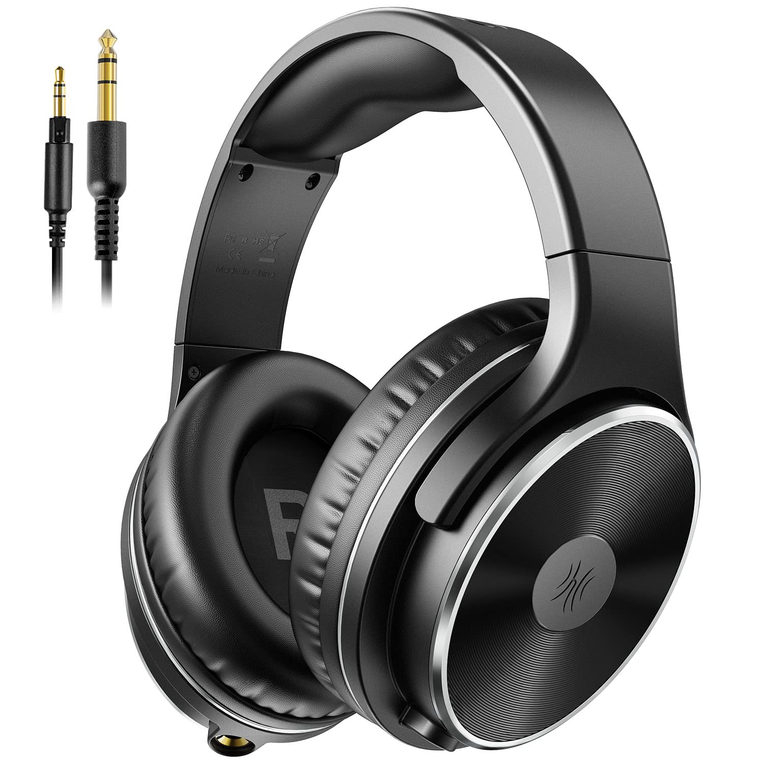 Oneodio Wired Headphones   Over Ear Headphones With Noise Isolation Dual Jack Professional Studio Monitor & Mixing Recording Hea