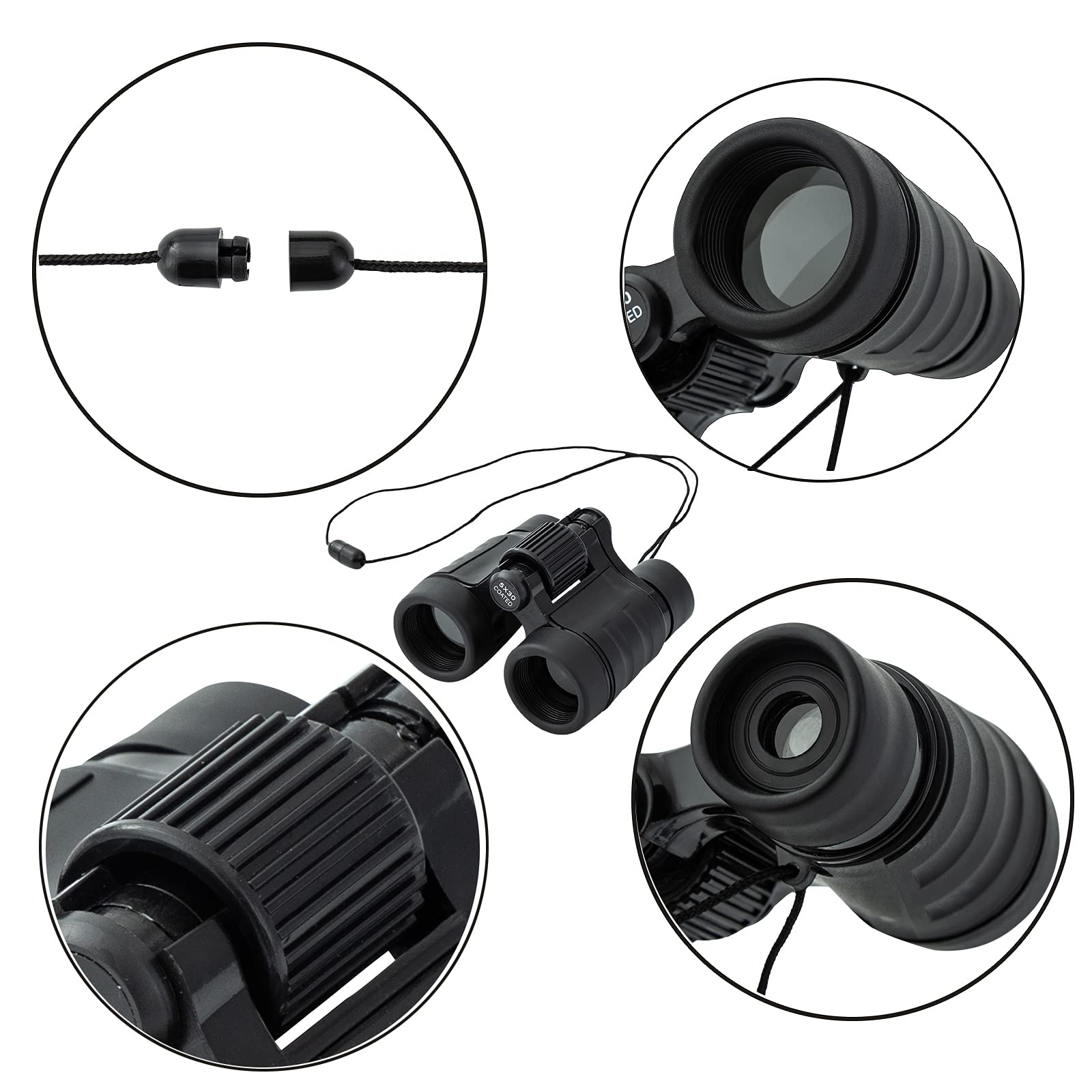 Ouxia Kid Binoculars Best Gifts For 3 12 Years Boys Girls Shock Proof Toy Binoculars For Bird Watching