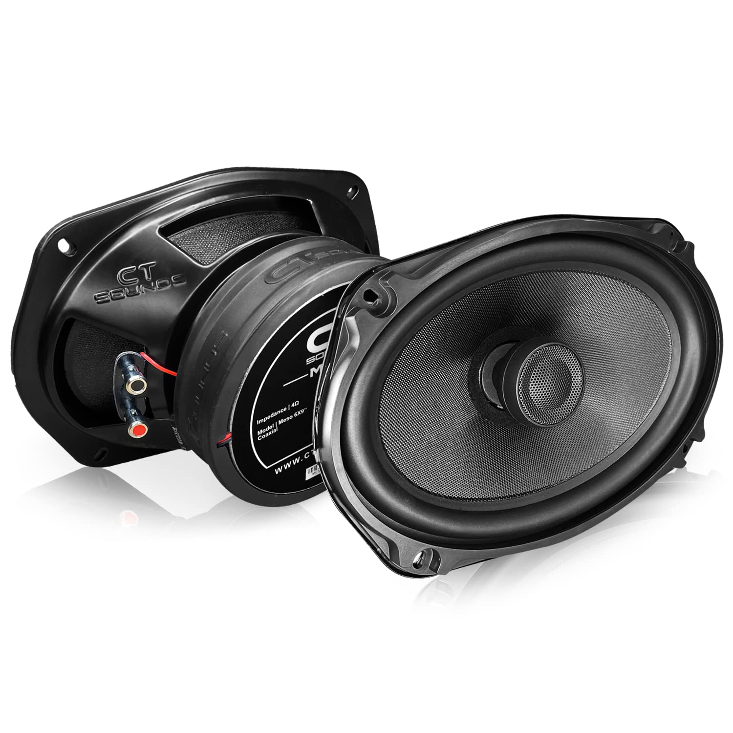 Ct Sounds Meso 6X9    400 Watt 2 Way Premium Coaxial Car Speakers, Pair