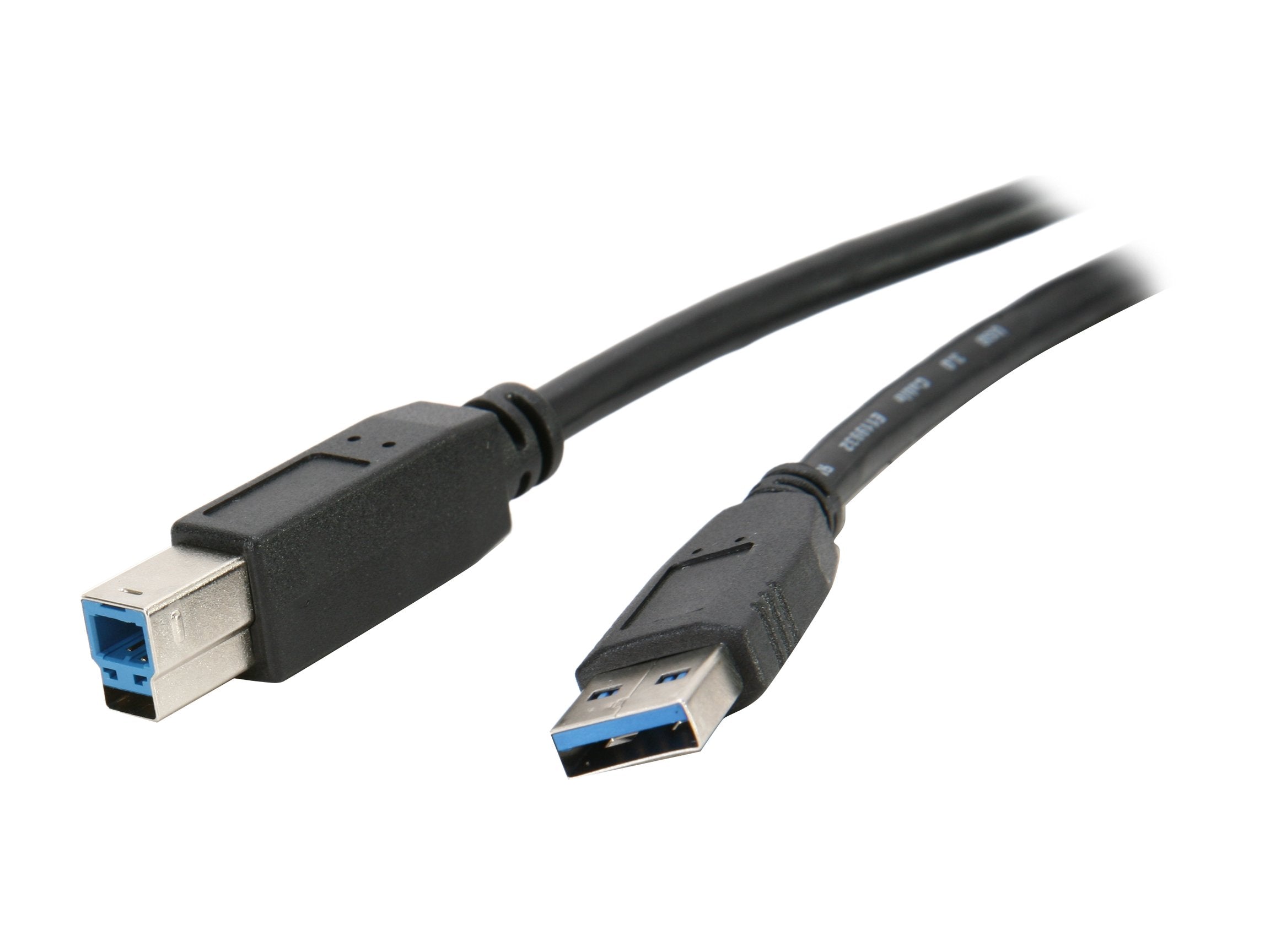 Nippon Labs Usb3 6Ab 6 Feet Usb 3.0 A/Male To B/Male Cable, Black
